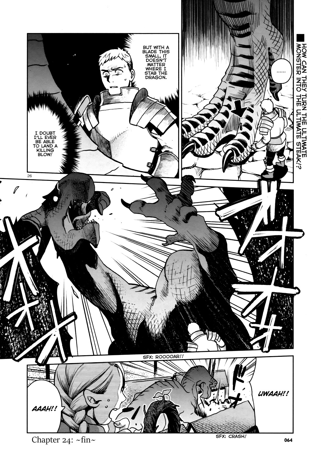 Dungeon Meshi Chapter 24 page 26 - Chapter 24: Red Dragon II