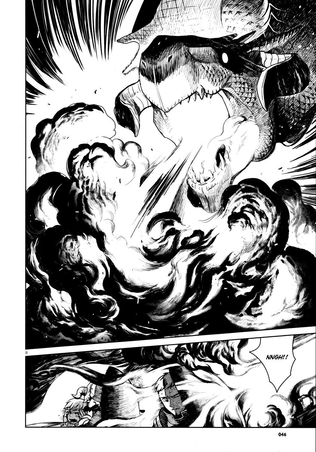 Dungeon Meshi Chapter 24 page 8 - Chapter 24: Red Dragon II