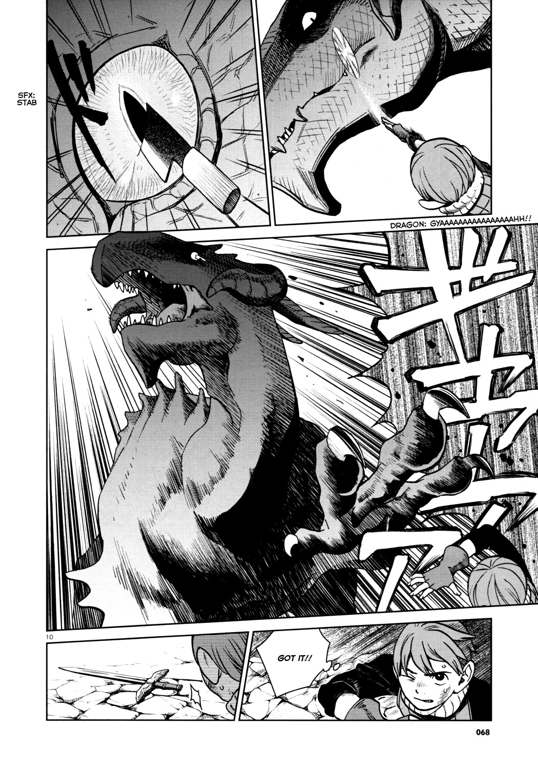 Dungeon Meshi Chapter 25 page 10 - Chapter 25: Red Dragon III