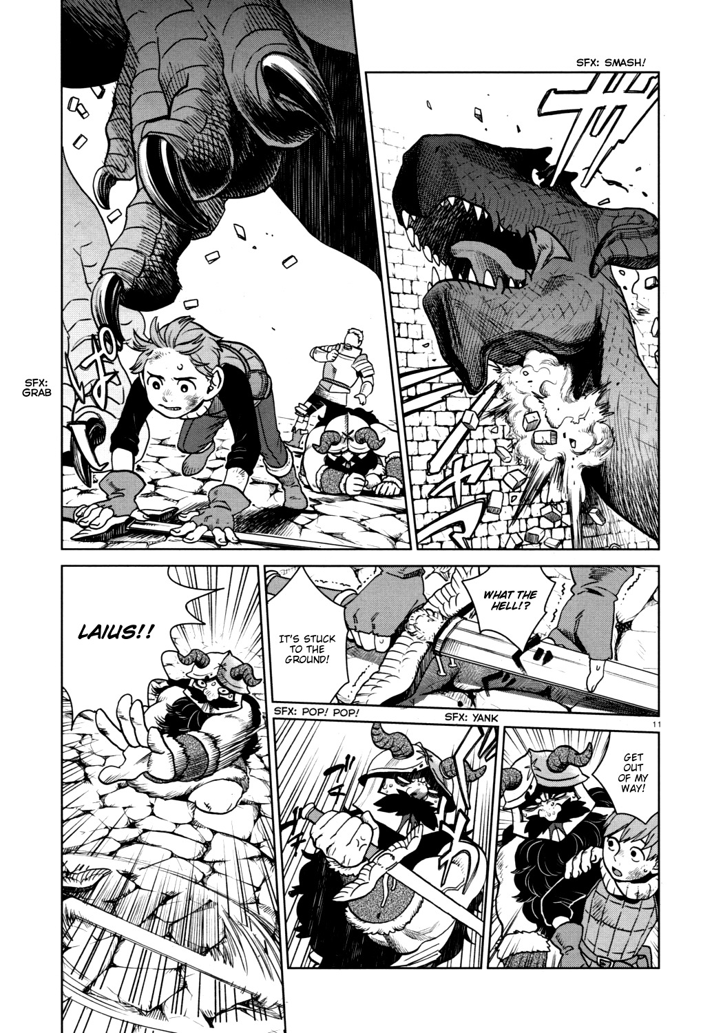 Dungeon Meshi Chapter 25 page 11 - Chapter 25: Red Dragon III