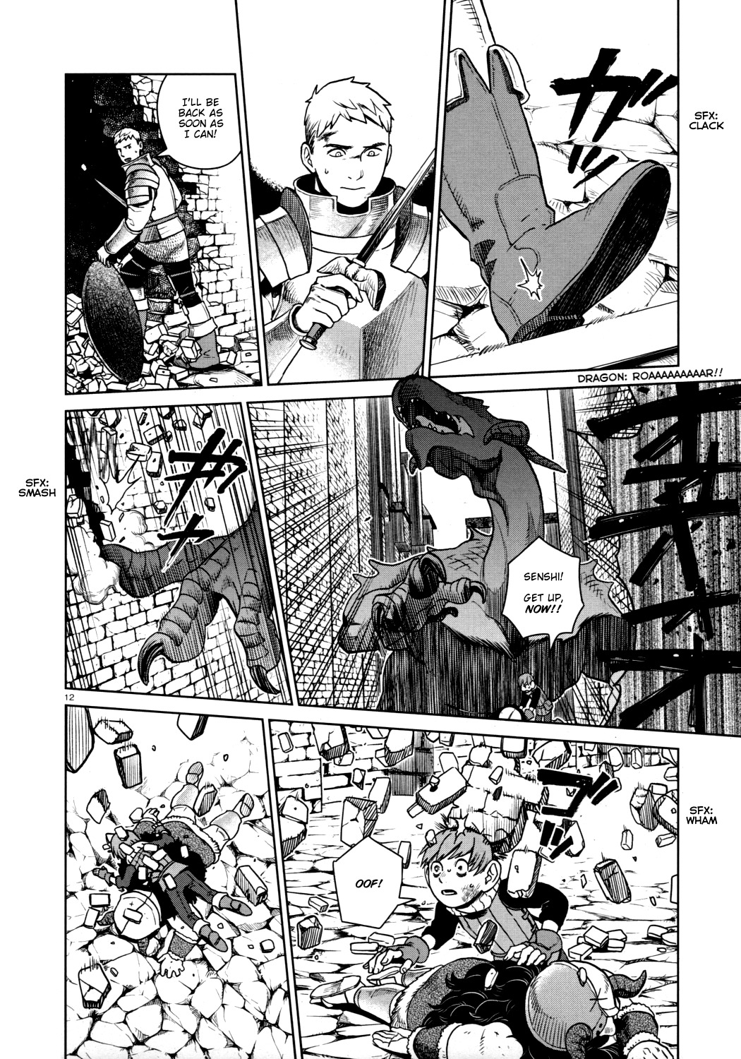 Dungeon Meshi Chapter 25 page 12 - Chapter 25: Red Dragon III
