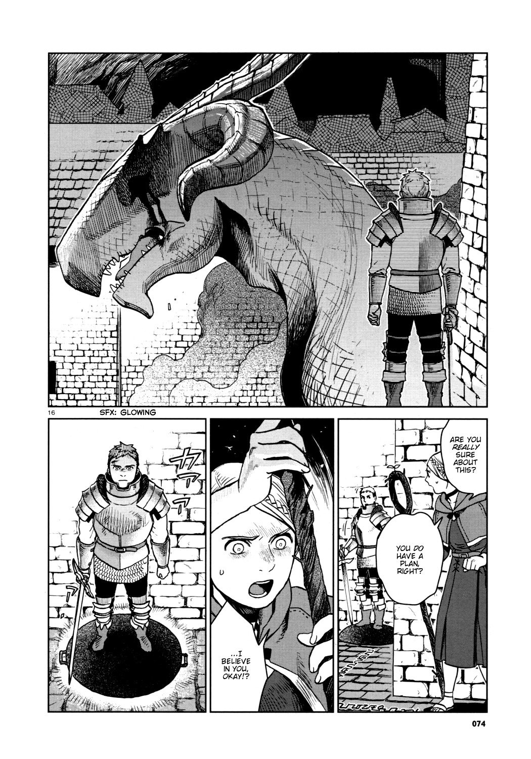 Dungeon Meshi Chapter 25 page 16 - Chapter 25: Red Dragon III
