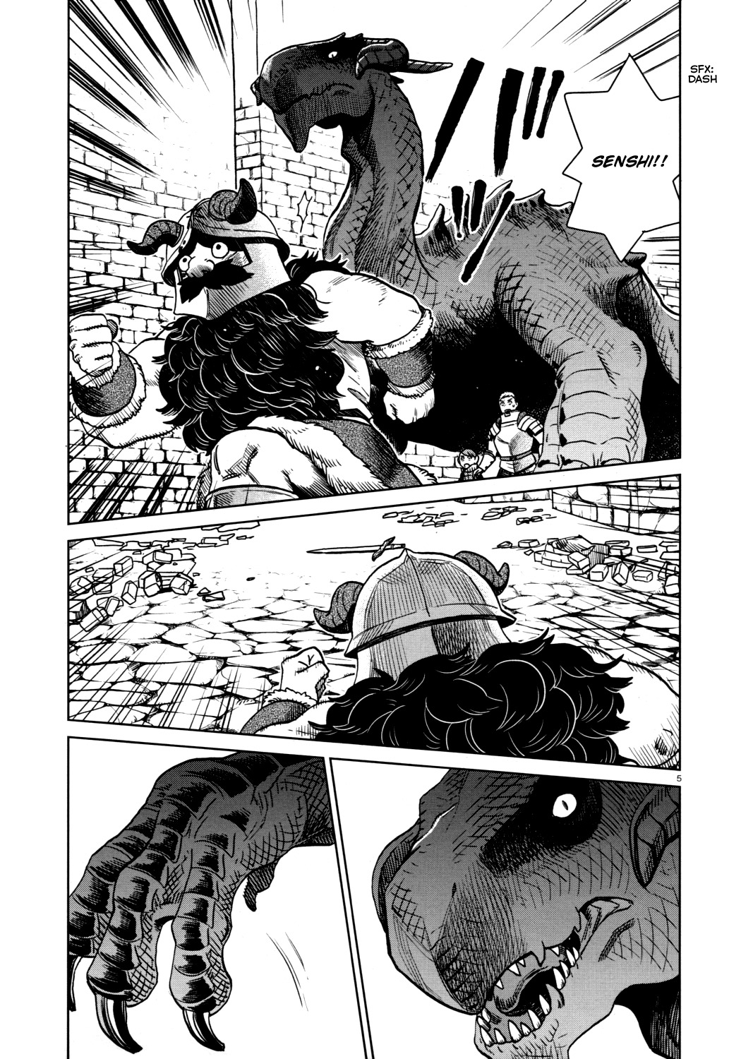 Dungeon Meshi Chapter 25 page 5 - Chapter 25: Red Dragon III
