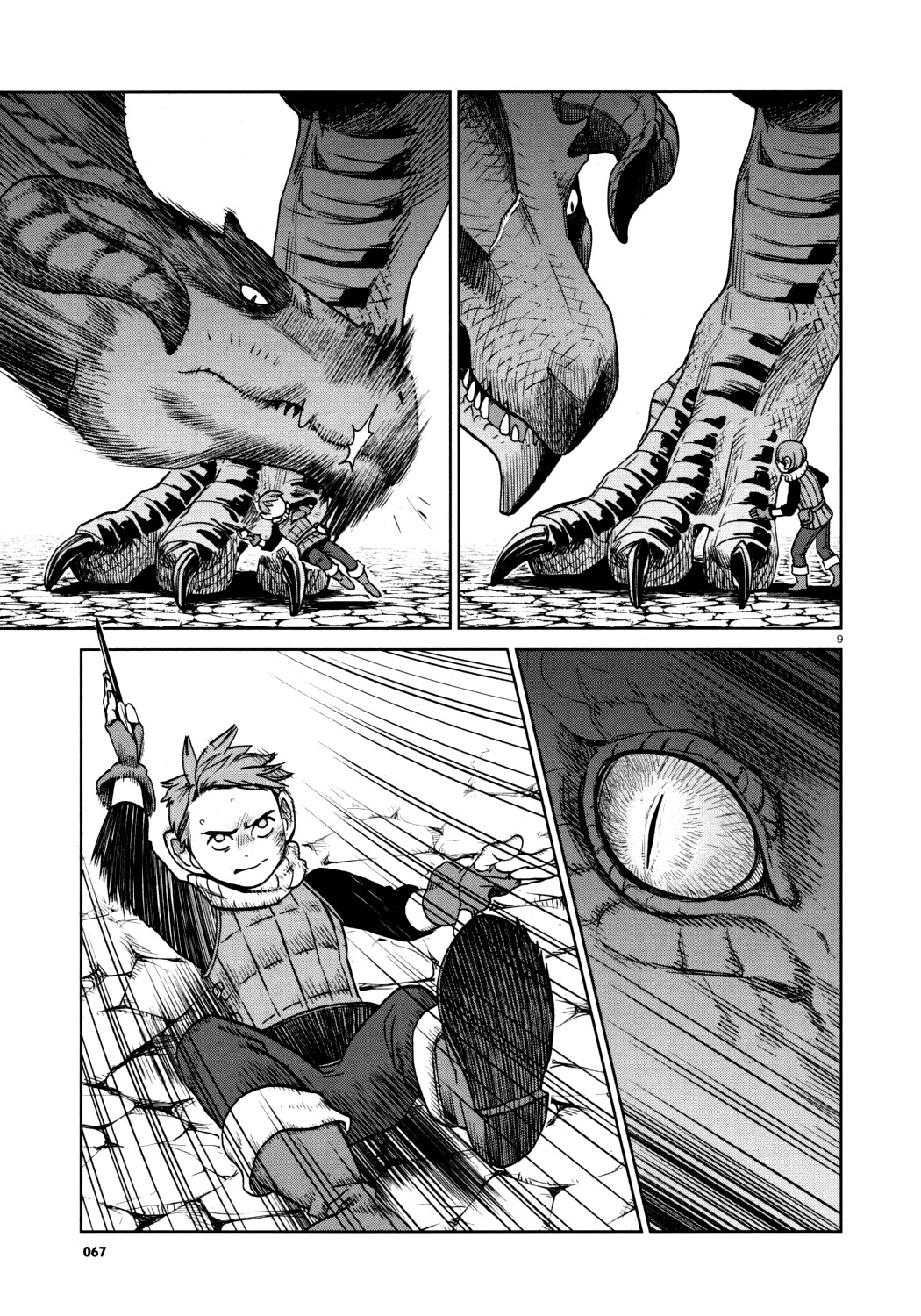 Dungeon Meshi Chapter 25 page 9 - Chapter 25: Red Dragon III