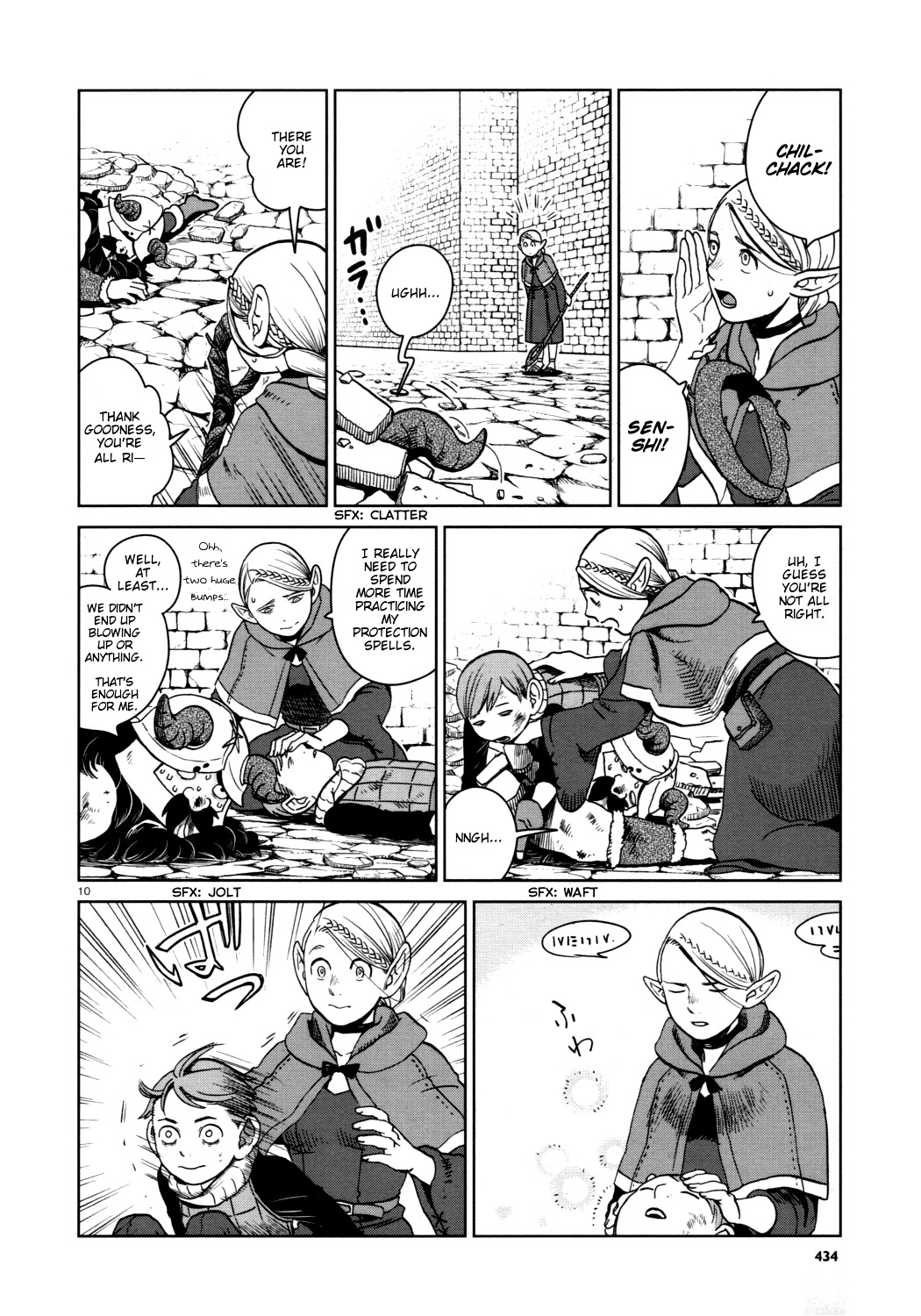 Dungeon Meshi Chapter 26 page 10 - Chapter 26: Red Dragon IV