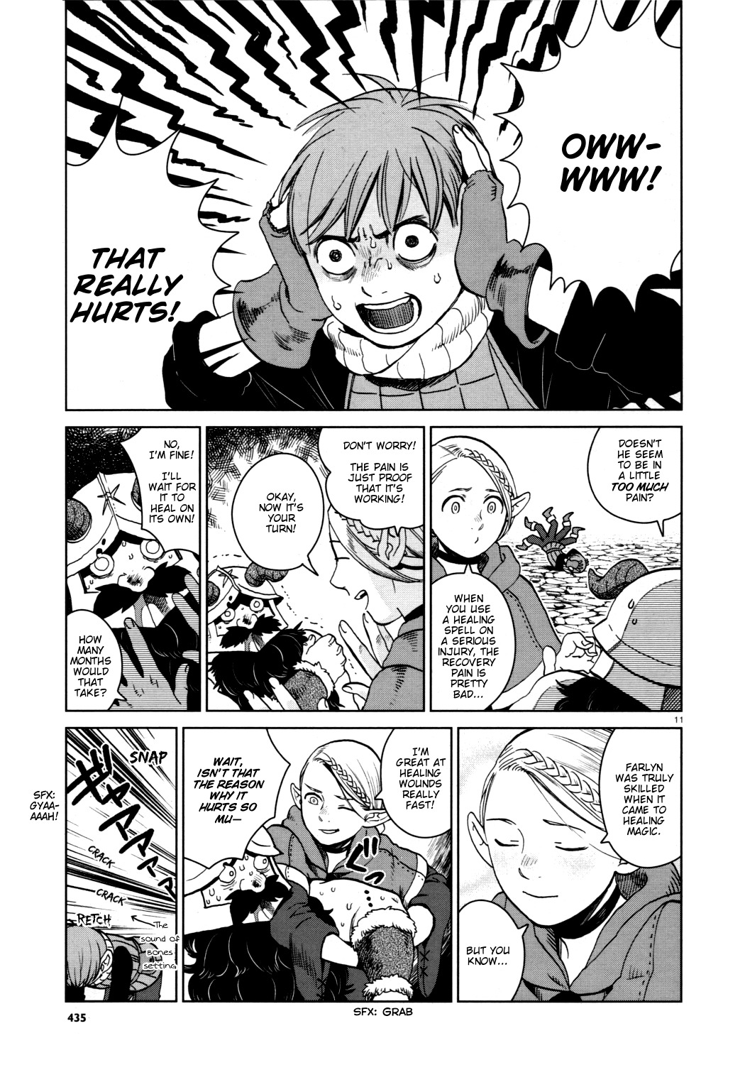 Dungeon Meshi Chapter 26 page 11 - Chapter 26: Red Dragon IV