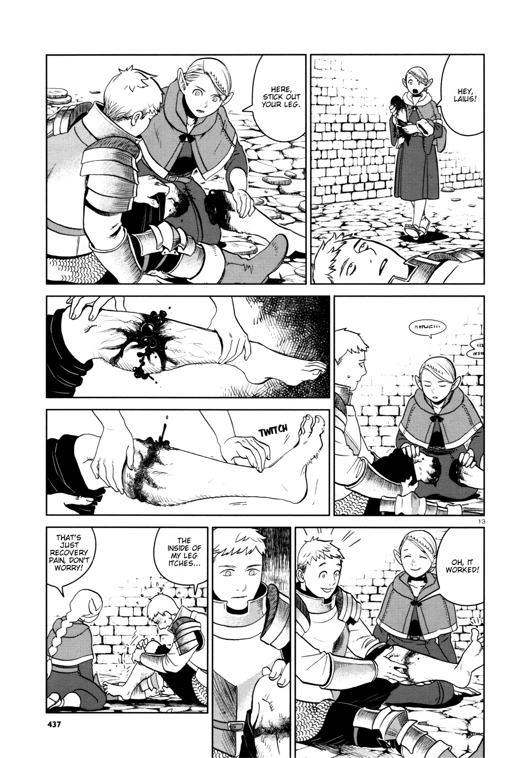 Dungeon Meshi Chapter 26 page 13 - Chapter 26: Red Dragon IV