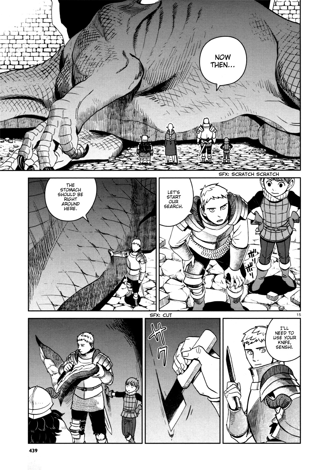 Dungeon Meshi Chapter 26 page 15 - Chapter 26: Red Dragon IV