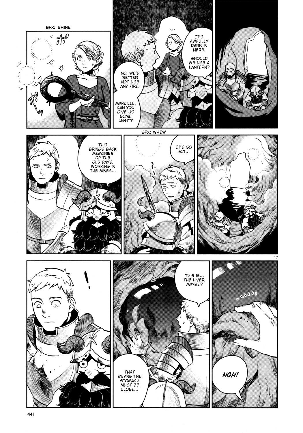 Dungeon Meshi Chapter 26 page 17 - Chapter 26: Red Dragon IV