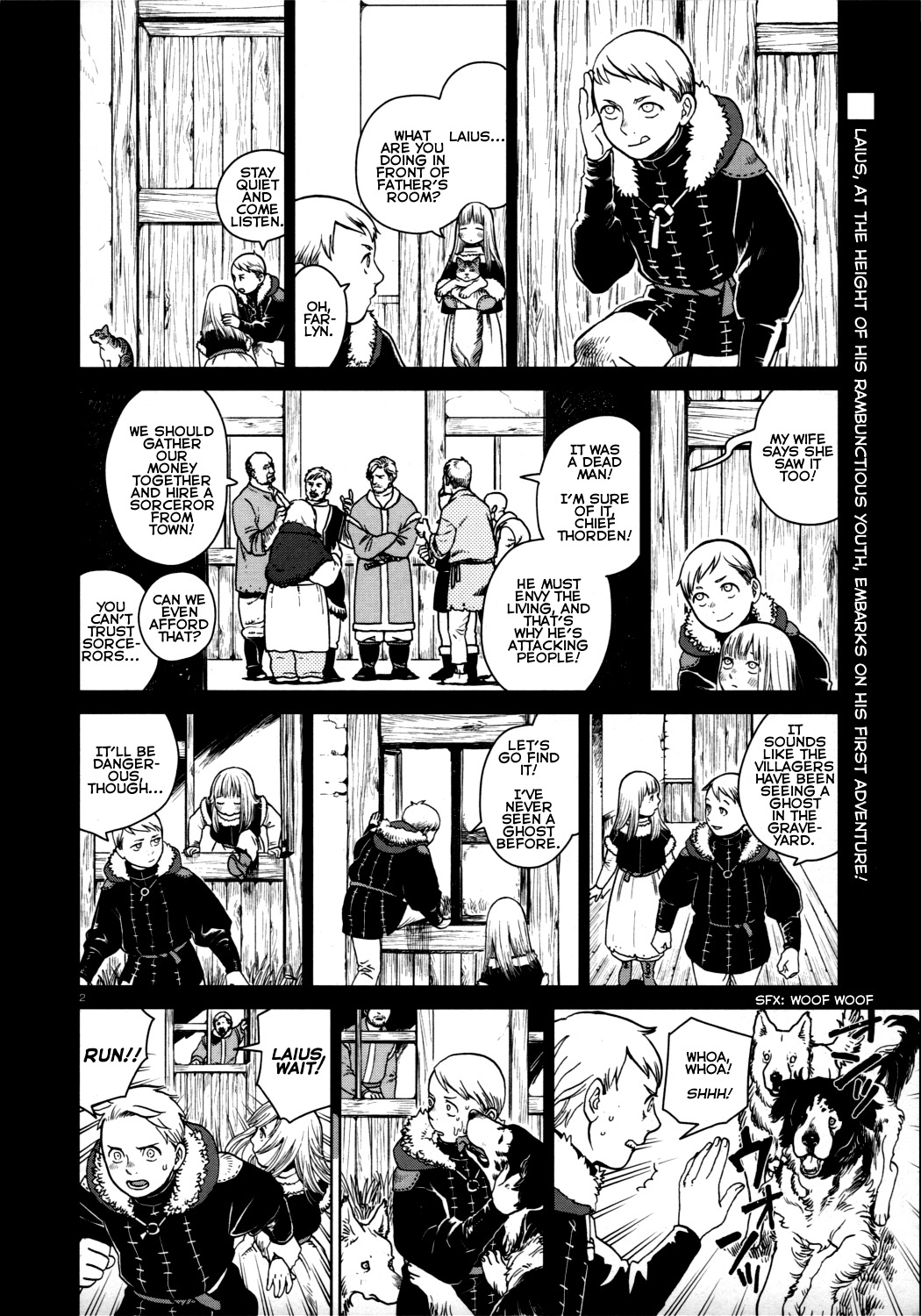 Dungeon Meshi Chapter 26 page 2 - Chapter 26: Red Dragon IV
