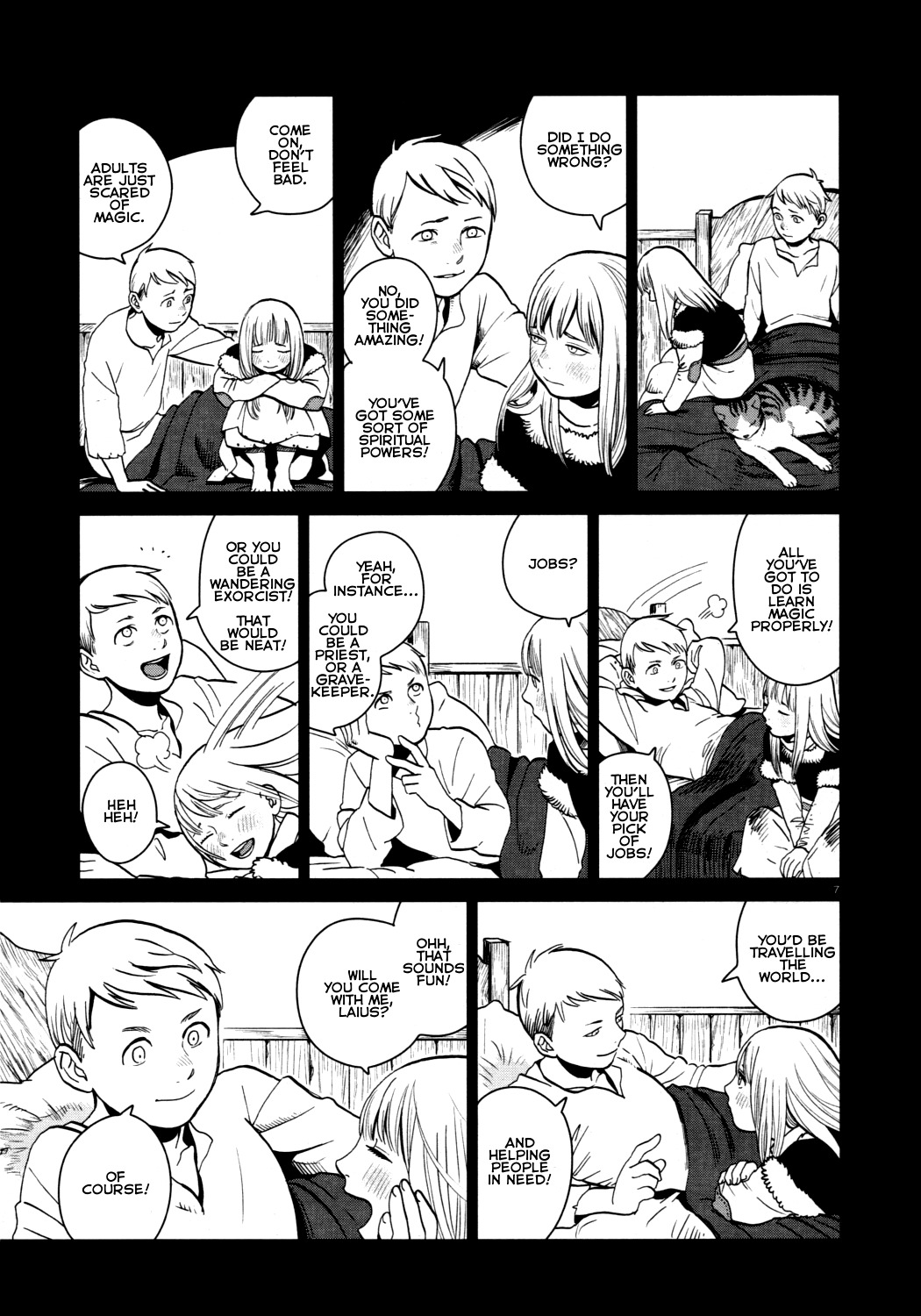 Dungeon Meshi Chapter 26 page 7 - Chapter 26: Red Dragon IV