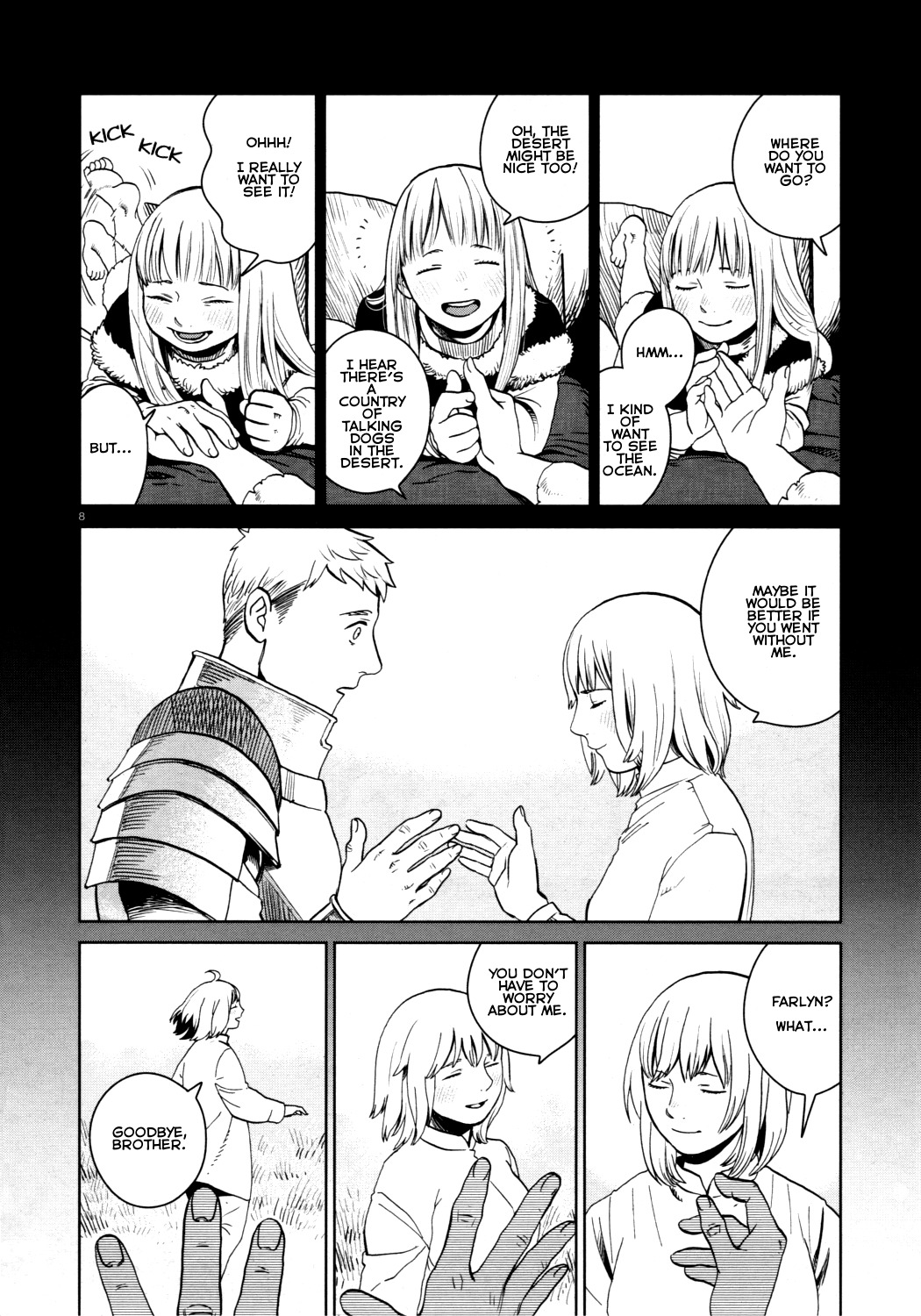 Dungeon Meshi Chapter 26 page 8 - Chapter 26: Red Dragon IV