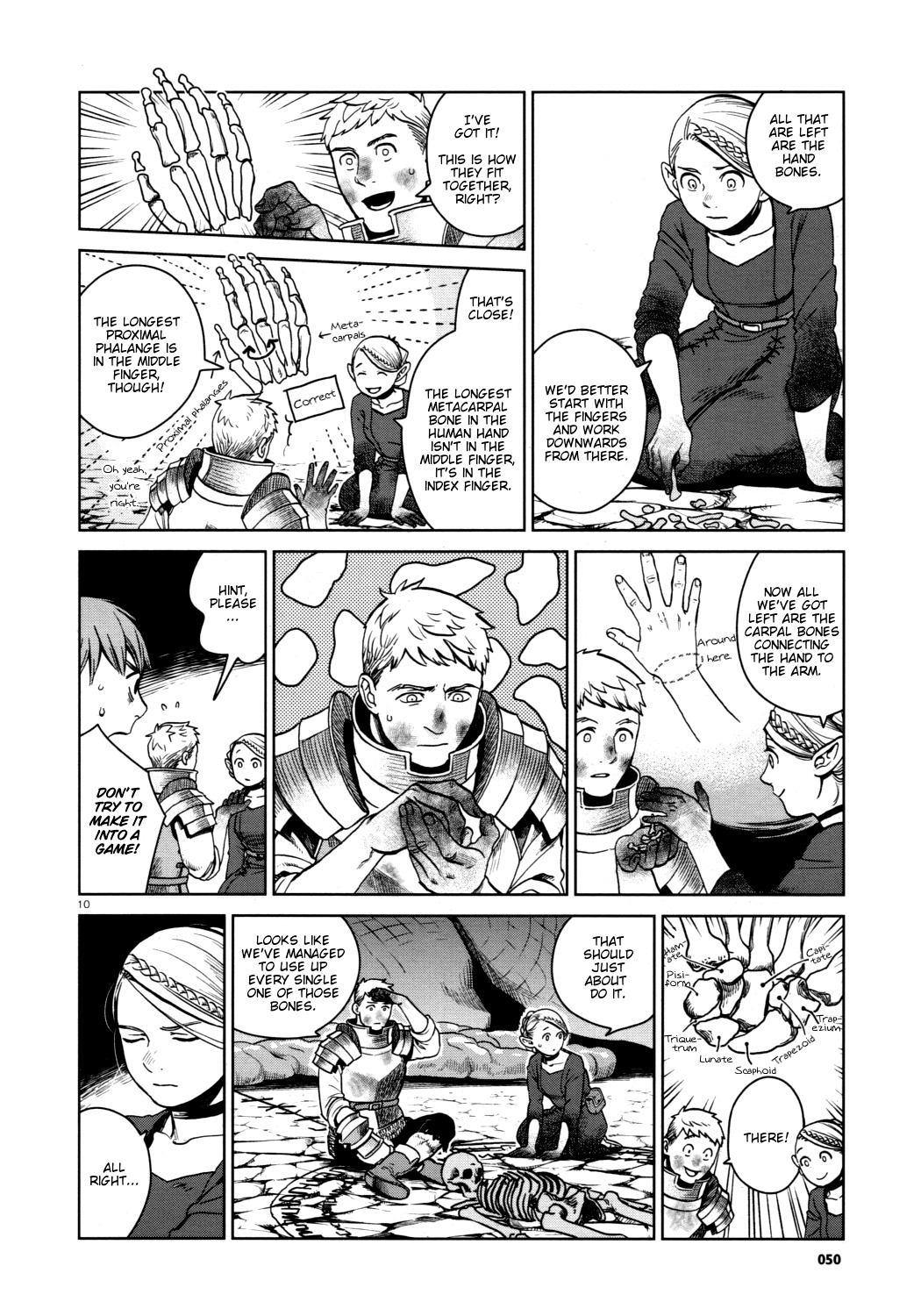Dungeon Meshi Chapter 27 page 10 - Chapter 27: Red Dragon V