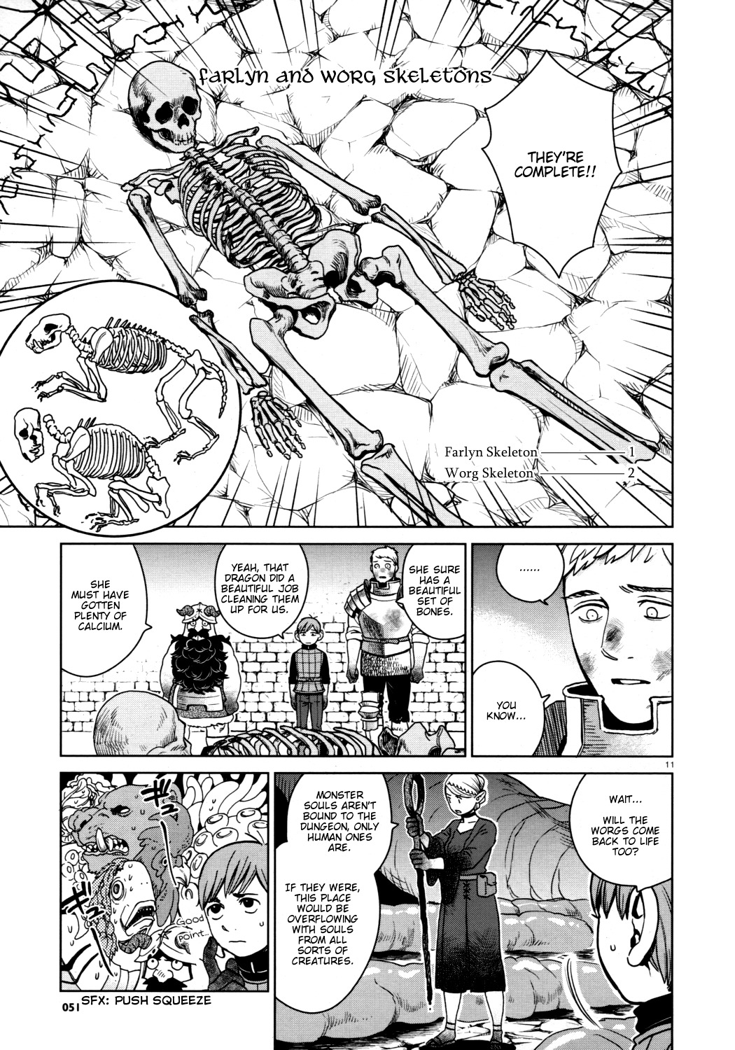 Dungeon Meshi Chapter 27 page 11 - Chapter 27: Red Dragon V