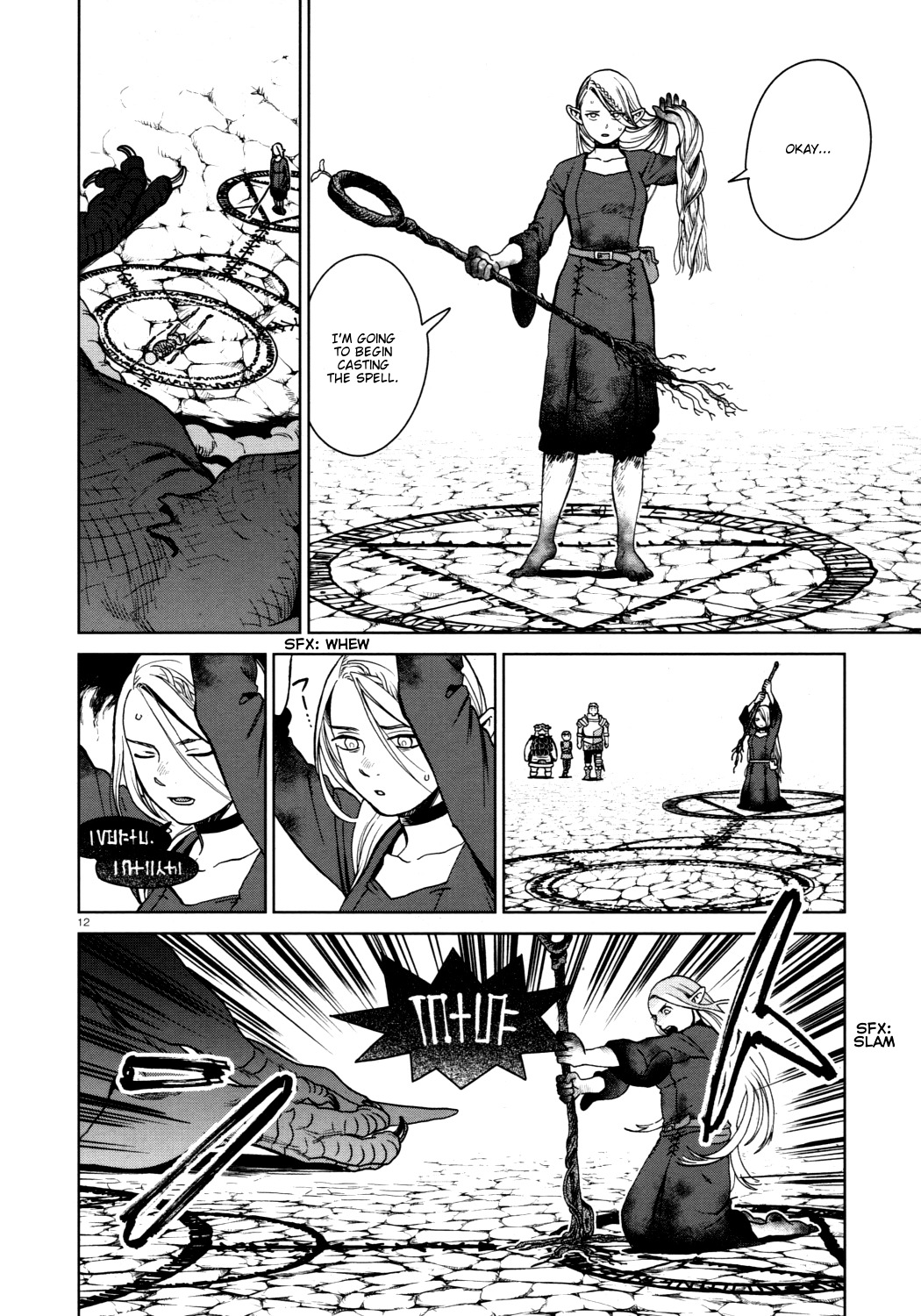 Dungeon Meshi Chapter 27 page 12 - Chapter 27: Red Dragon V