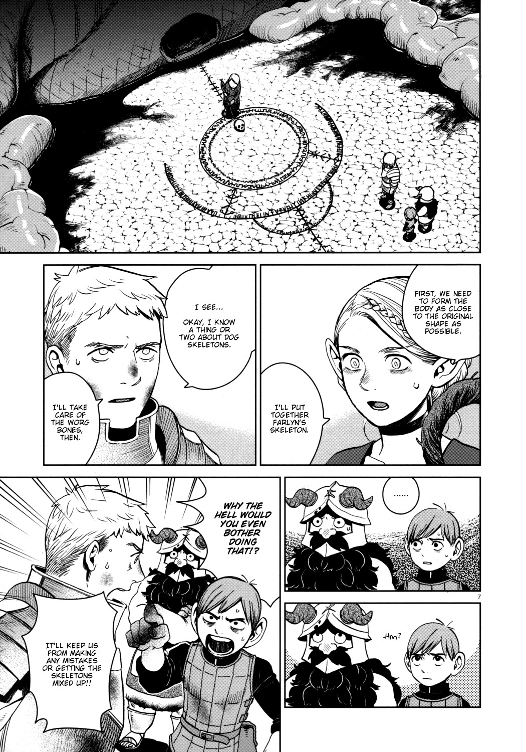 Dungeon Meshi Chapter 27 page 7 - Chapter 27: Red Dragon V