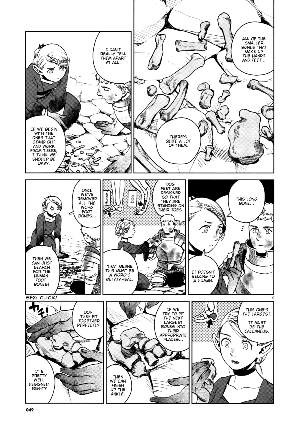 Dungeon Meshi Chapter 27 page 9 - Chapter 27: Red Dragon V