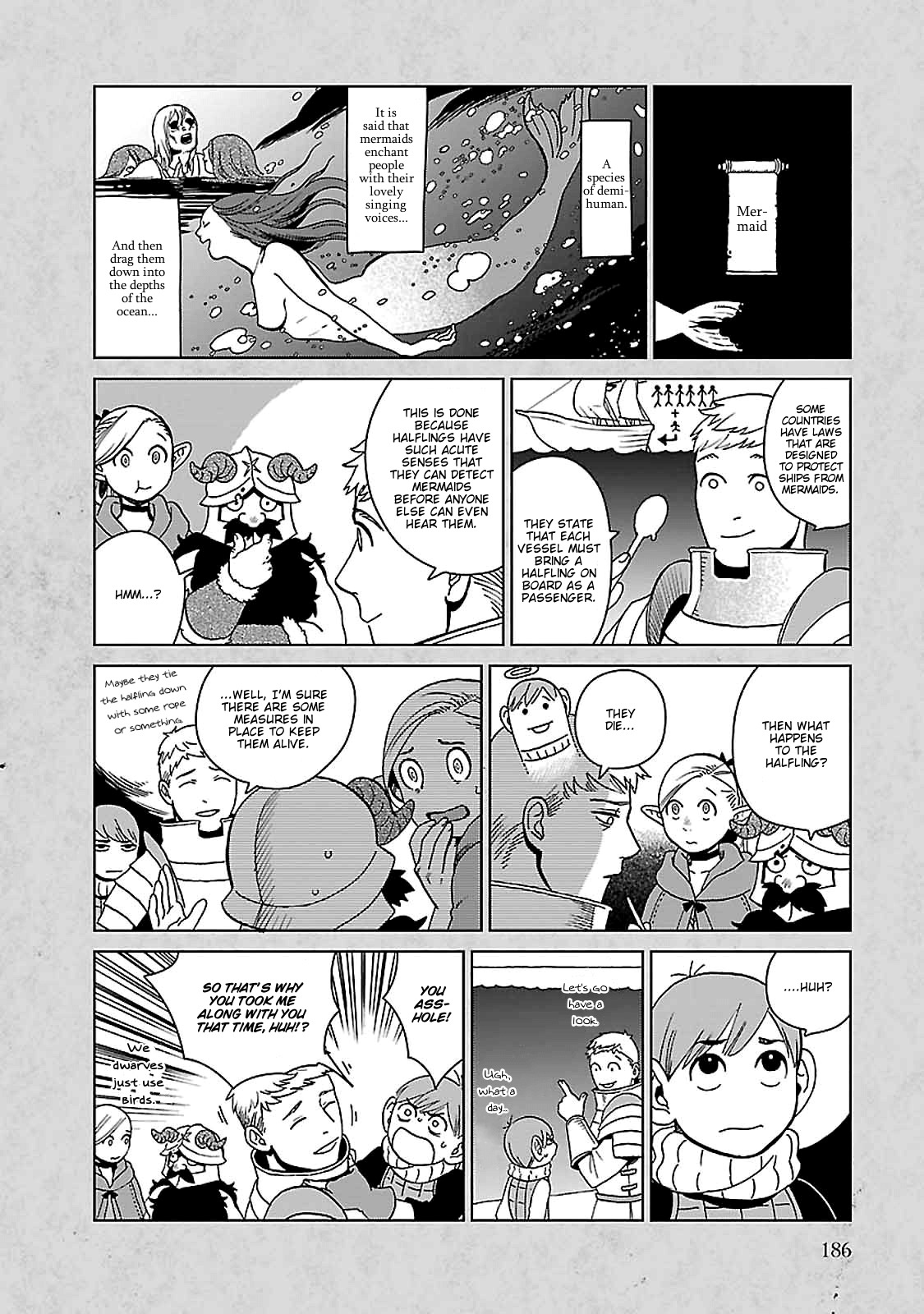 Dungeon Meshi Chapter 28.5 page 3 - Chapter 28.5: Extra - Monster Tidbits 4