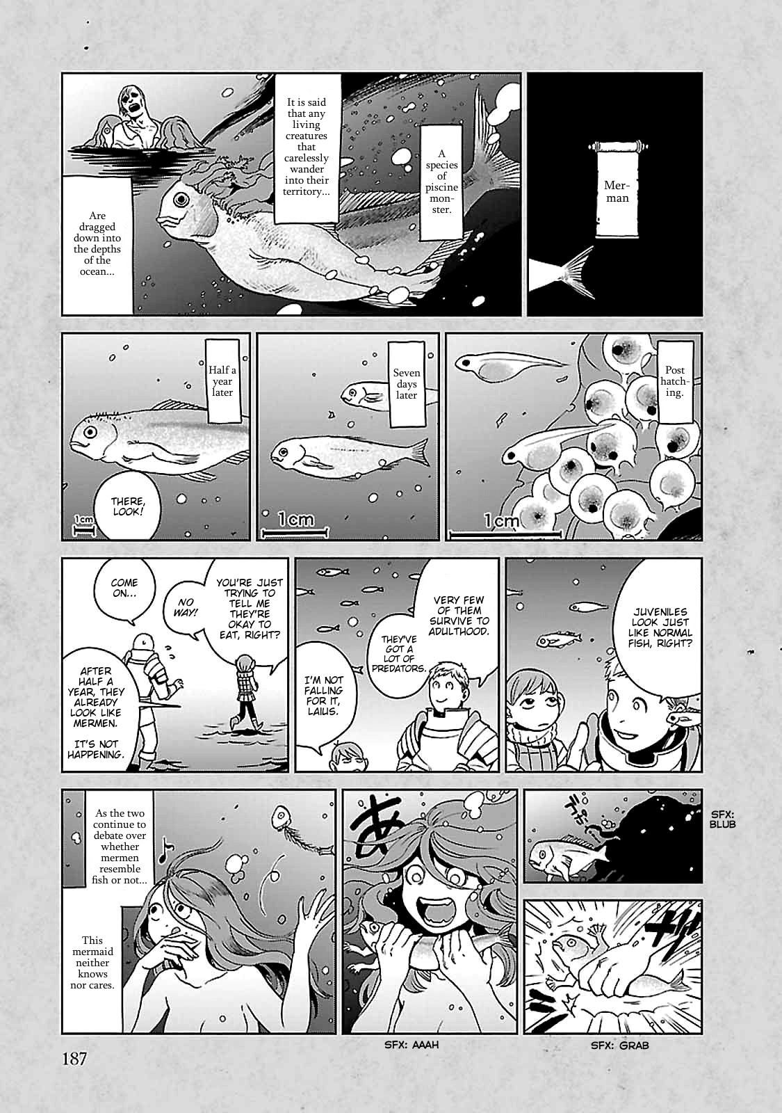 Dungeon Meshi Chapter 28.5 page 4 - Chapter 28.5: Extra - Monster Tidbits 4