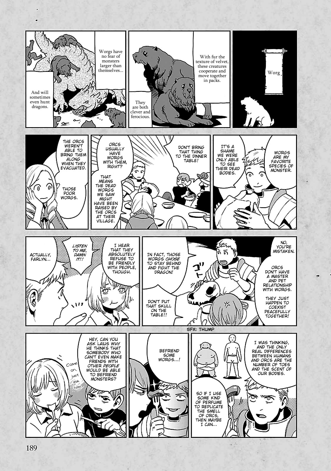 Dungeon Meshi Chapter 28.5 page 6 - Chapter 28.5: Extra - Monster Tidbits 4