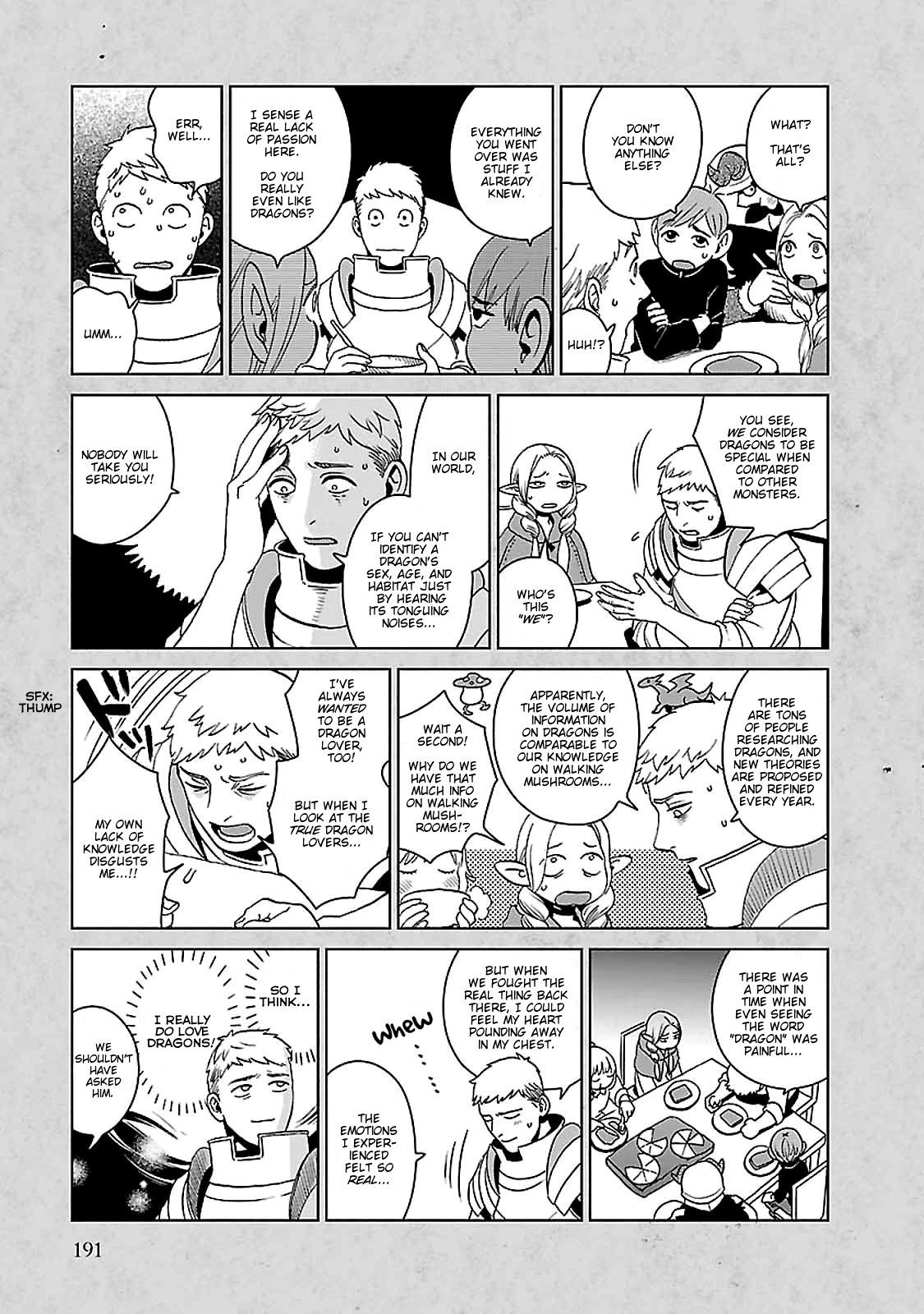 Dungeon Meshi Chapter 28.5 page 8 - Chapter 28.5: Extra - Monster Tidbits 4
