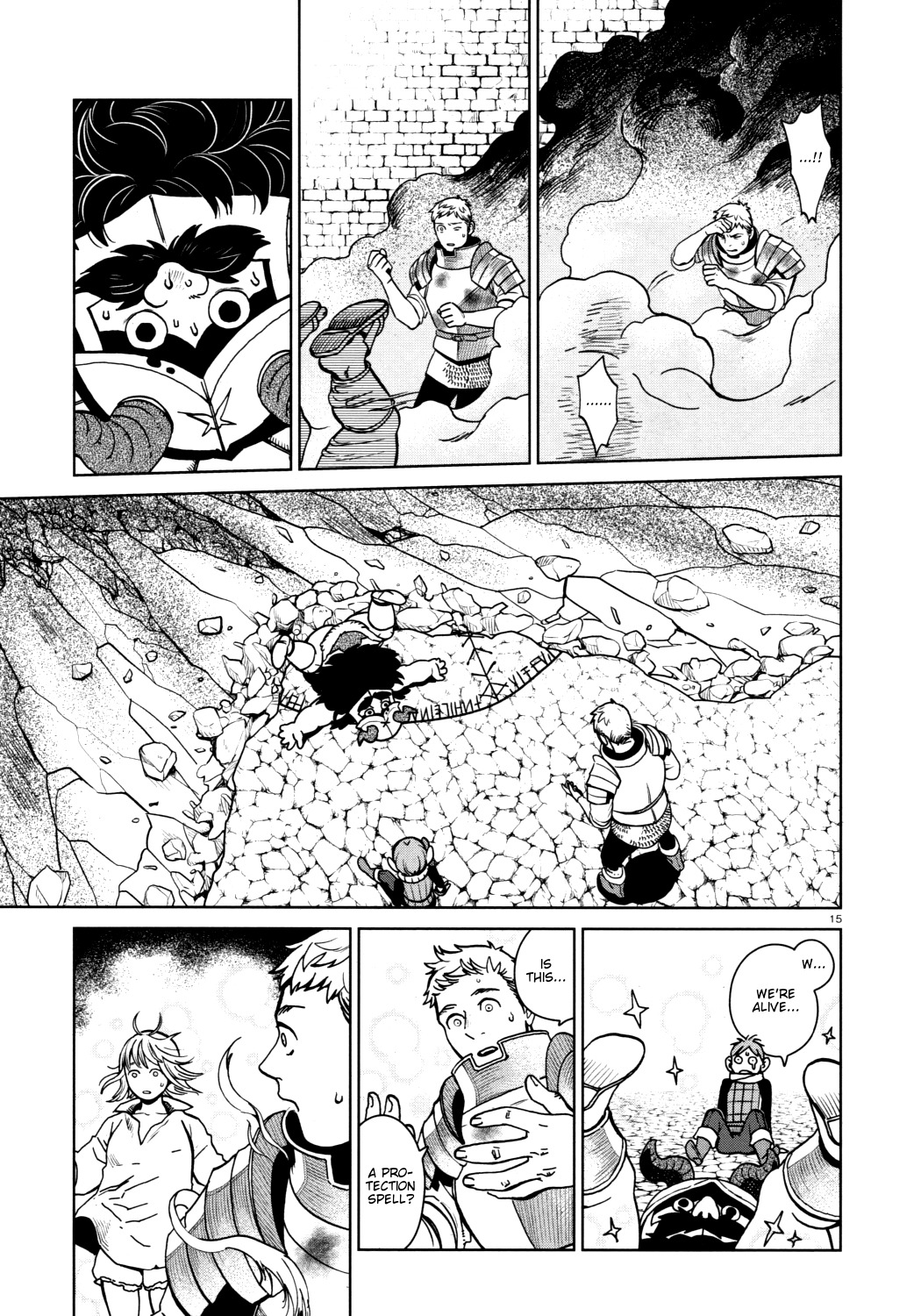 Dungeon Meshi Chapter 28 page 15 - Chapter 28: Red Dragon VI