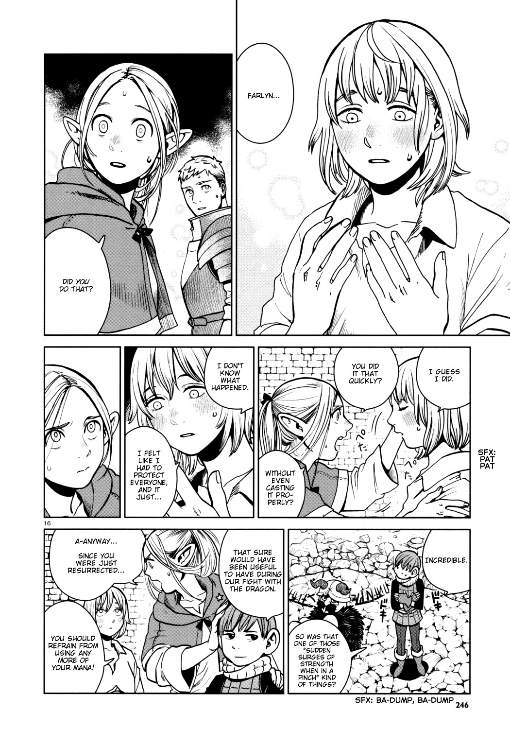 Dungeon Meshi Chapter 28 page 16 - Chapter 28: Red Dragon VI