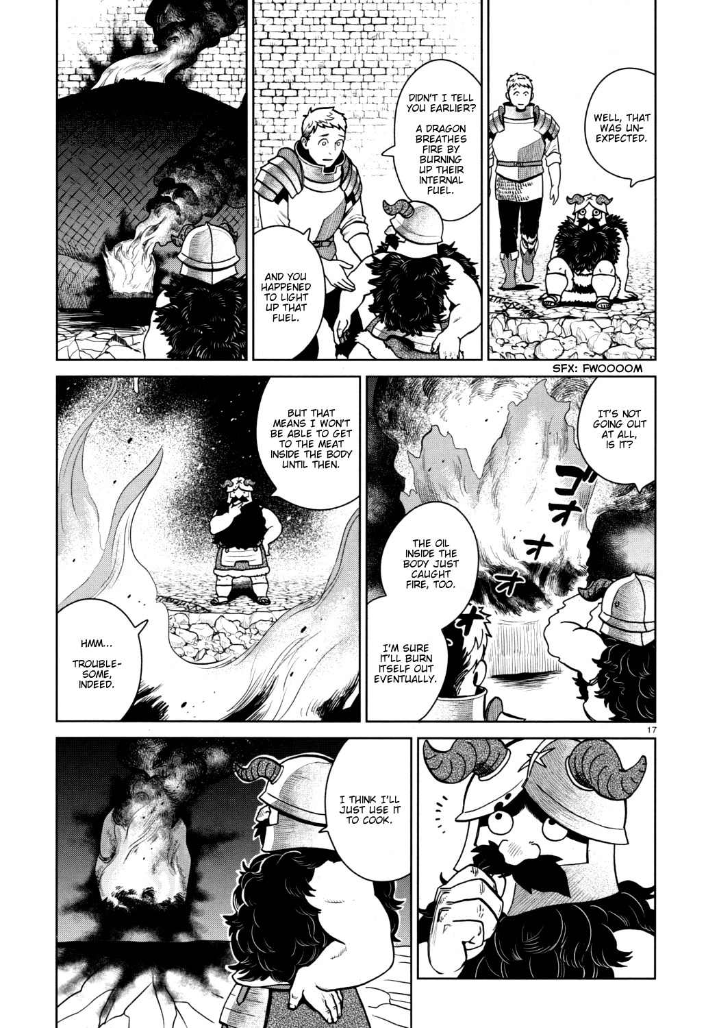 Dungeon Meshi Chapter 28 page 17 - Chapter 28: Red Dragon VI