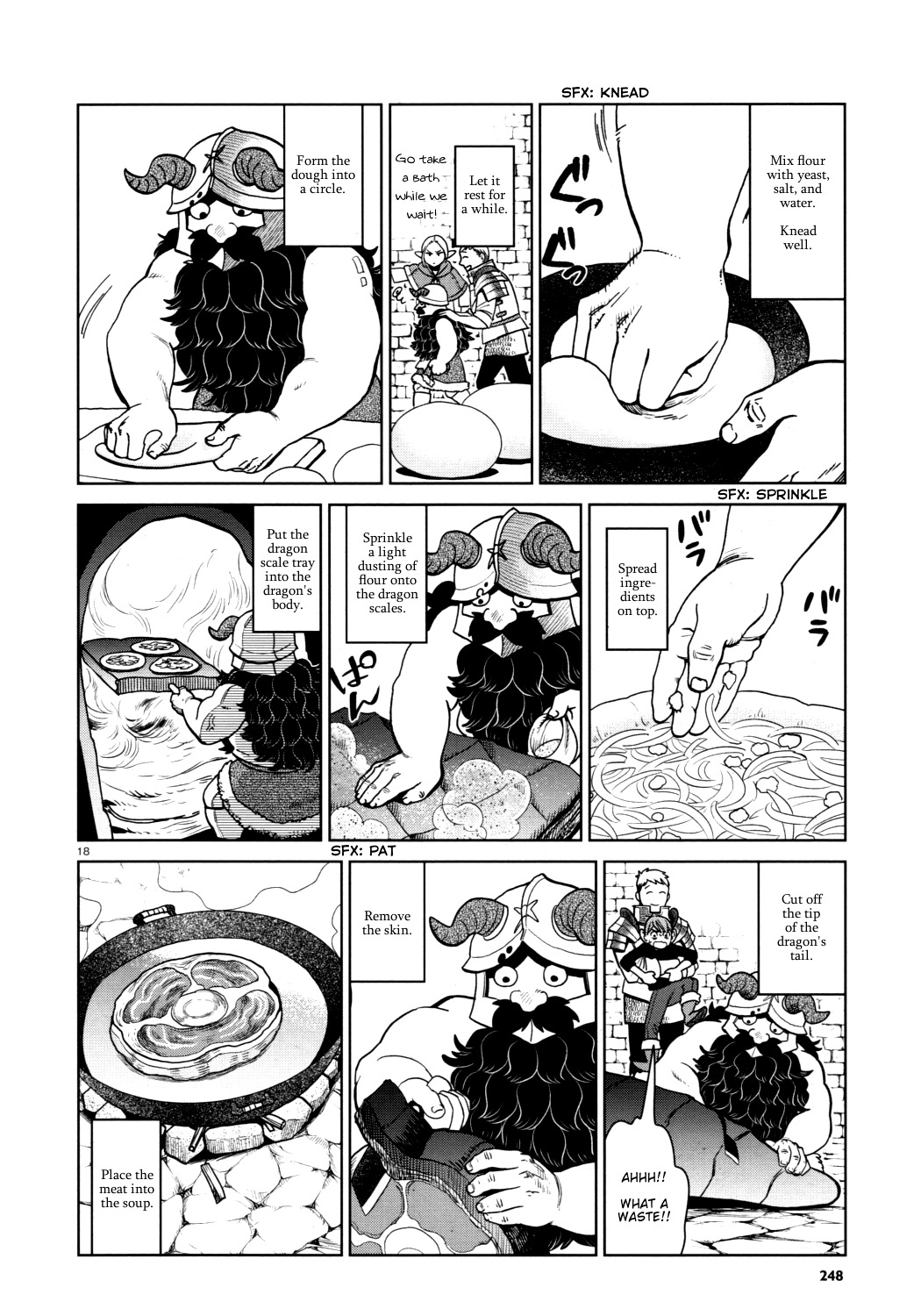 Dungeon Meshi Chapter 28 page 18 - Chapter 28: Red Dragon VI