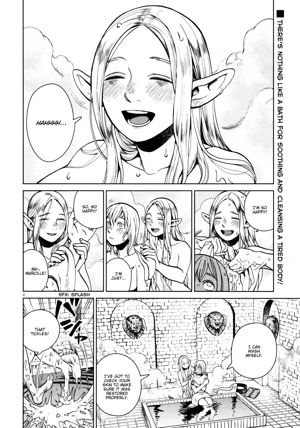 Dungeon Meshi Chapter 28 page 2 - Chapter 28: Red Dragon VI