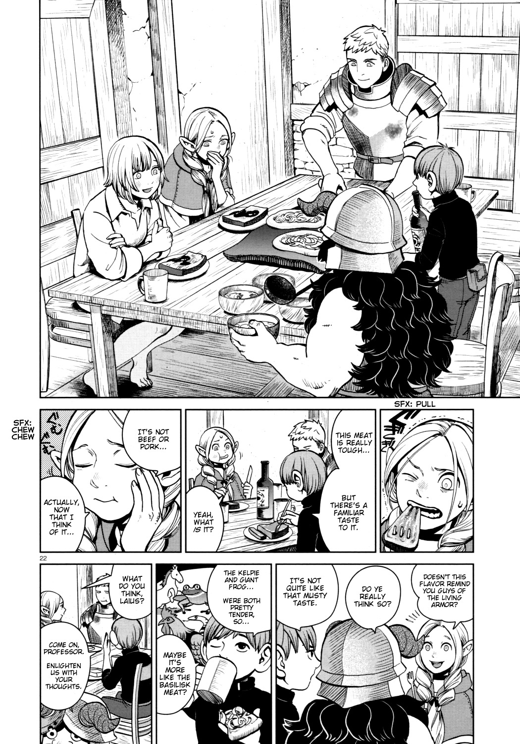 Dungeon Meshi Chapter 28 page 22 - Chapter 28: Red Dragon VI