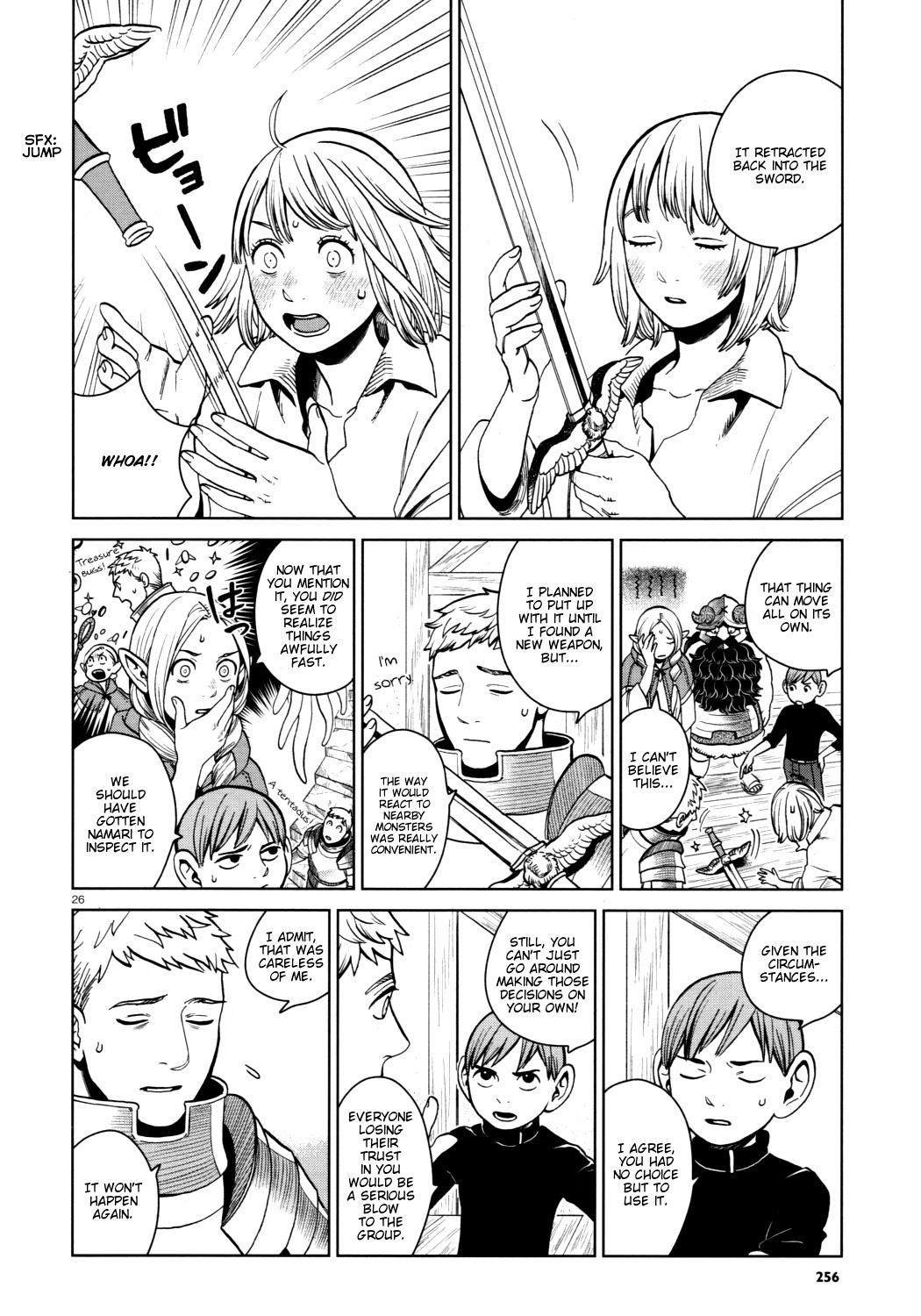 Dungeon Meshi Chapter 28 page 26 - Chapter 28: Red Dragon VI
