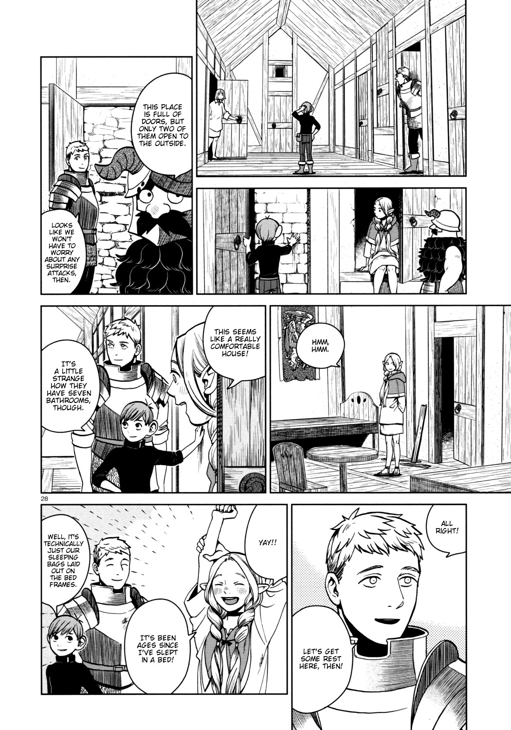 Dungeon Meshi Chapter 28 page 28 - Chapter 28: Red Dragon VI