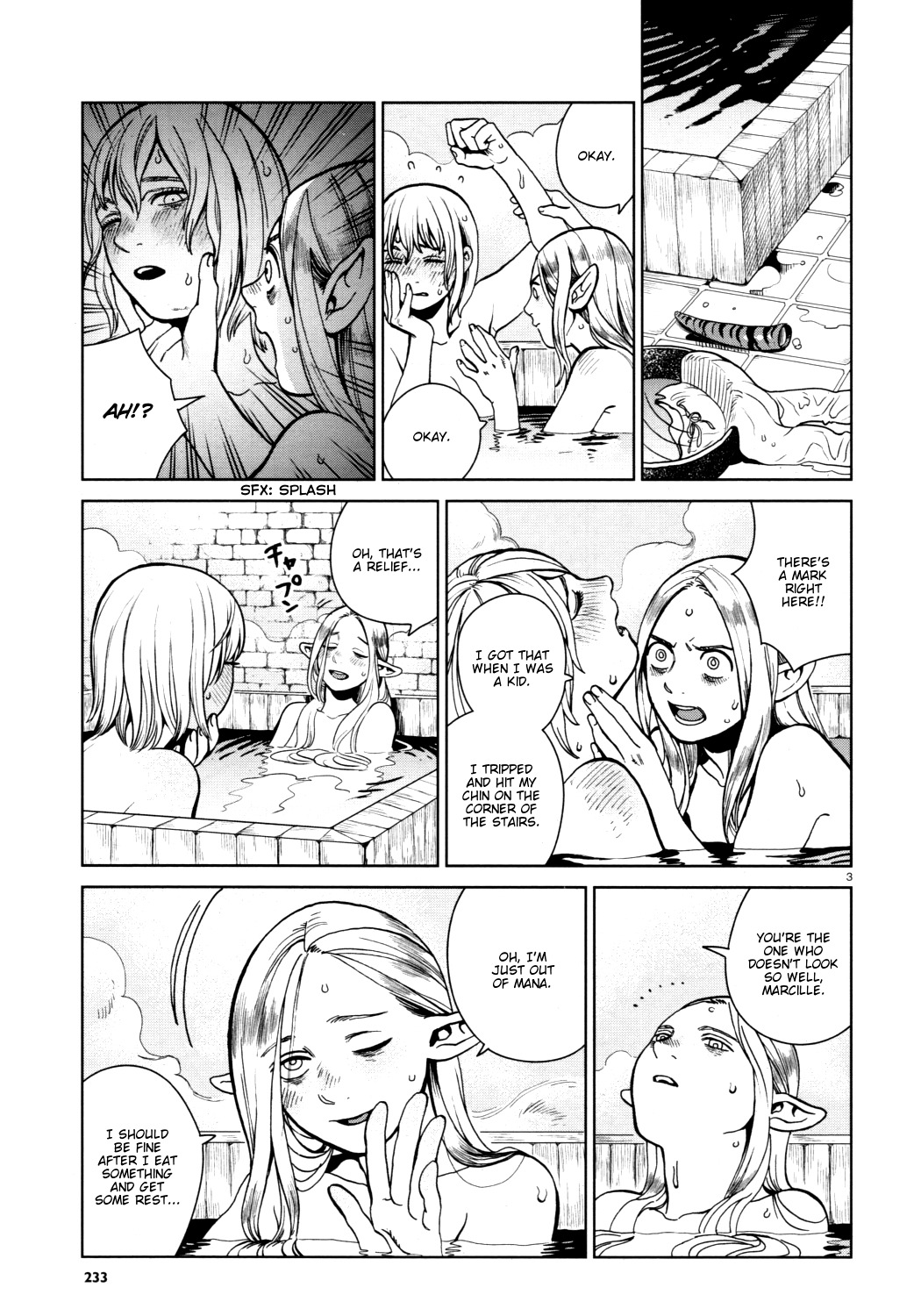 Dungeon Meshi Chapter 28 page 3 - Chapter 28: Red Dragon VI