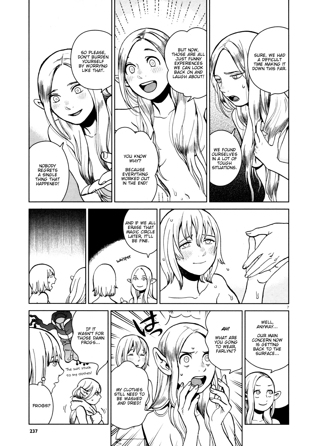 Dungeon Meshi Chapter 28 page 7 - Chapter 28: Red Dragon VI