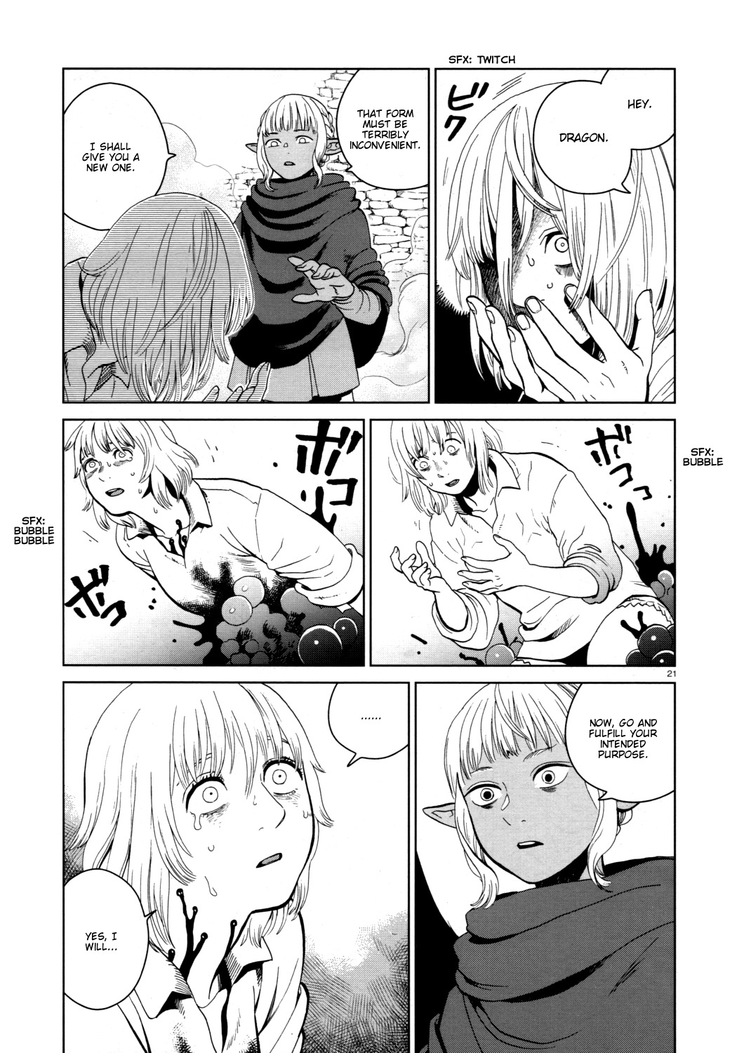 Dungeon Meshi Chapter 29 page 22 - Chapter 29: Red Dragon VII