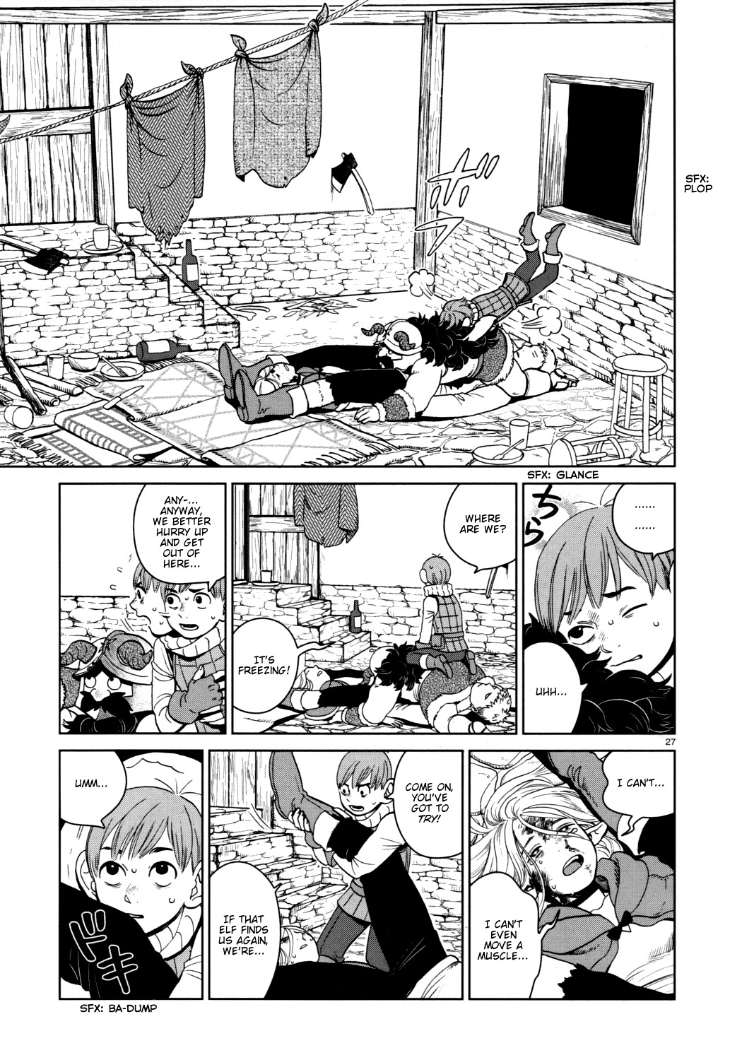 Dungeon Meshi Chapter 29 page 28 - Chapter 29: Red Dragon VII