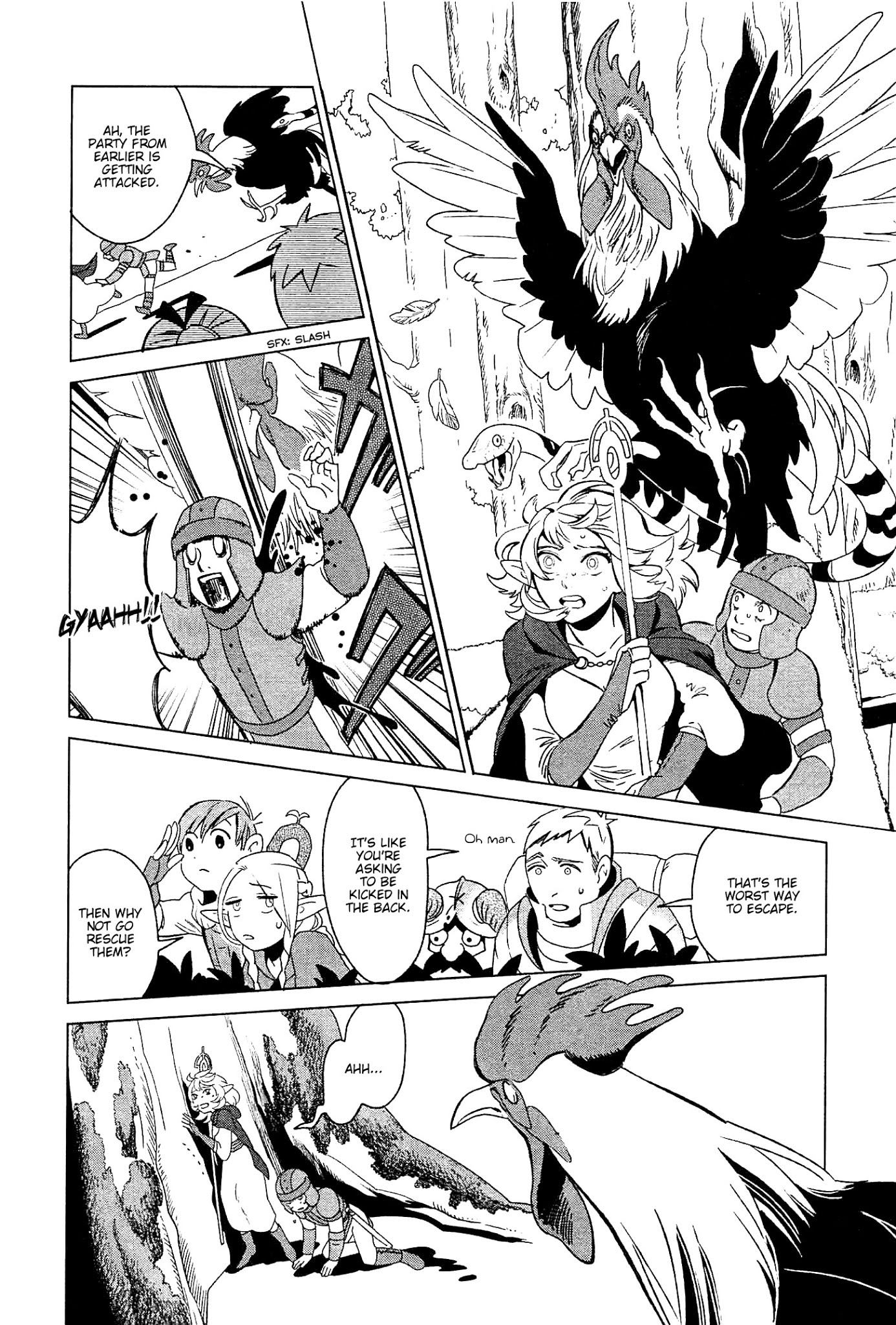 Dungeon Meshi Chapter 3 page 10 - Chapter 3: Roast Basilisk