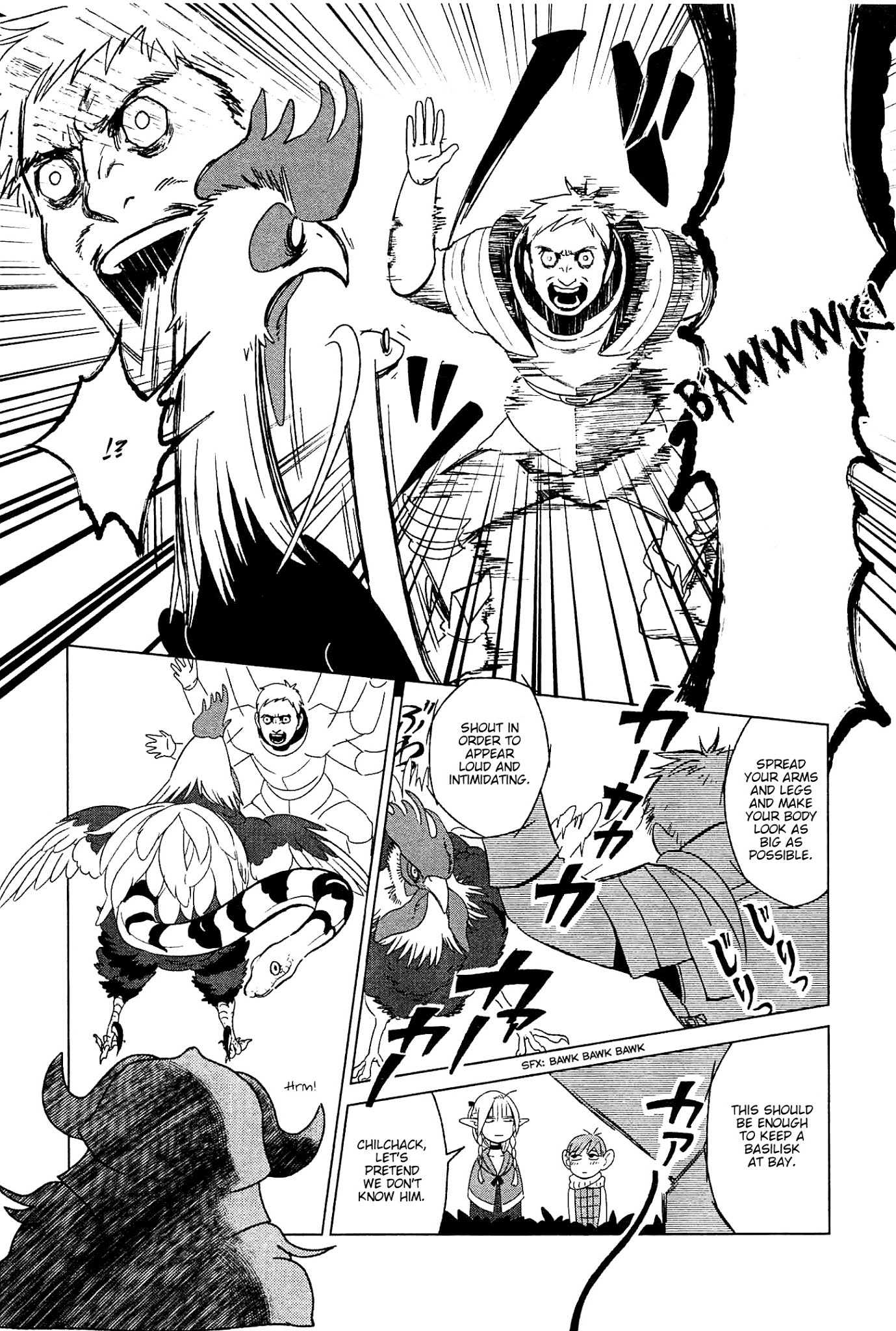 Dungeon Meshi Chapter 3 page 11 - Chapter 3: Roast Basilisk
