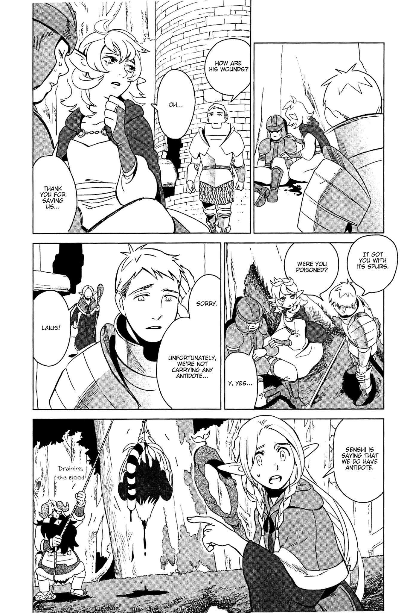 Dungeon Meshi Chapter 3 page 14 - Chapter 3: Roast Basilisk
