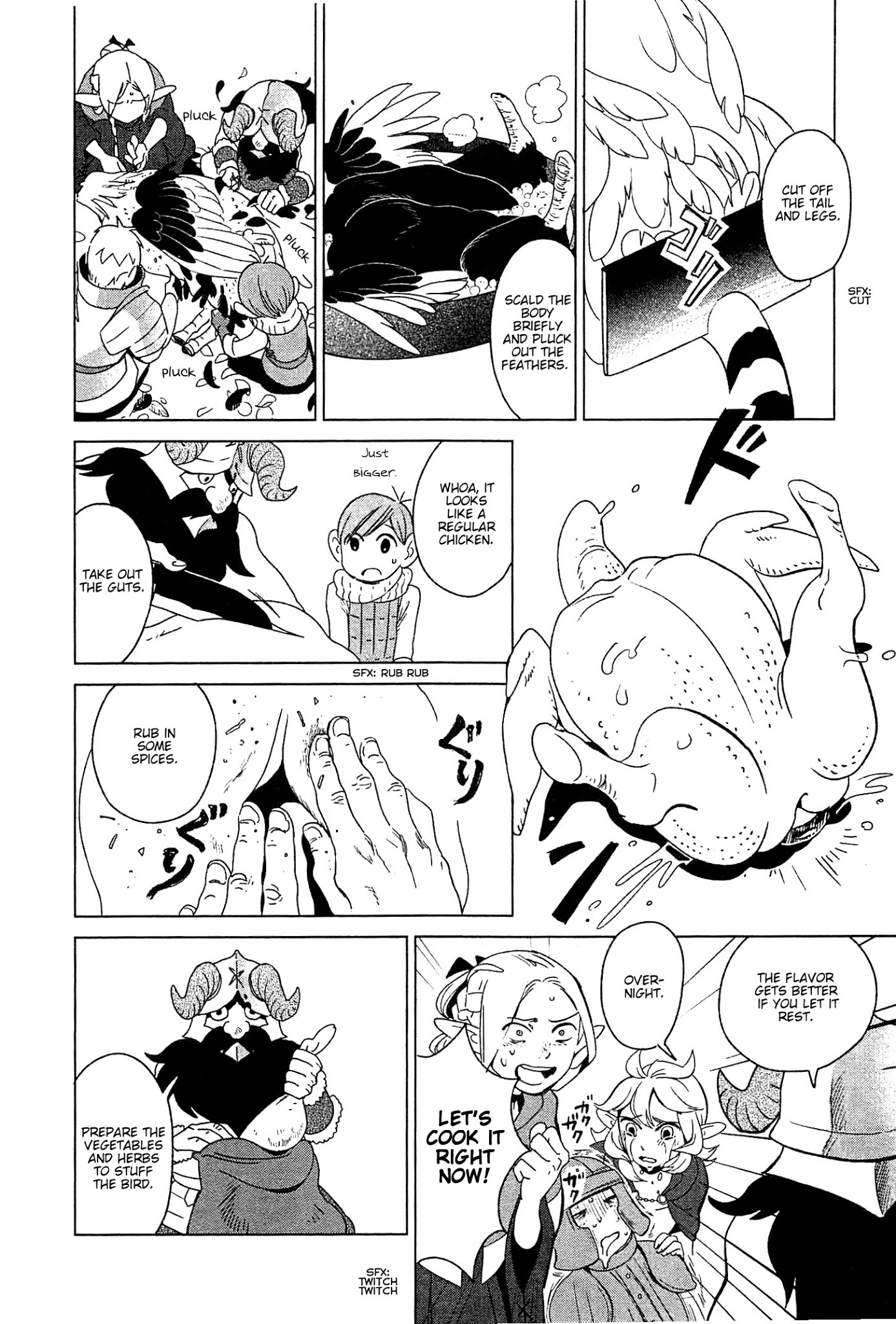 Dungeon Meshi Chapter 3 page 16 - Chapter 3: Roast Basilisk