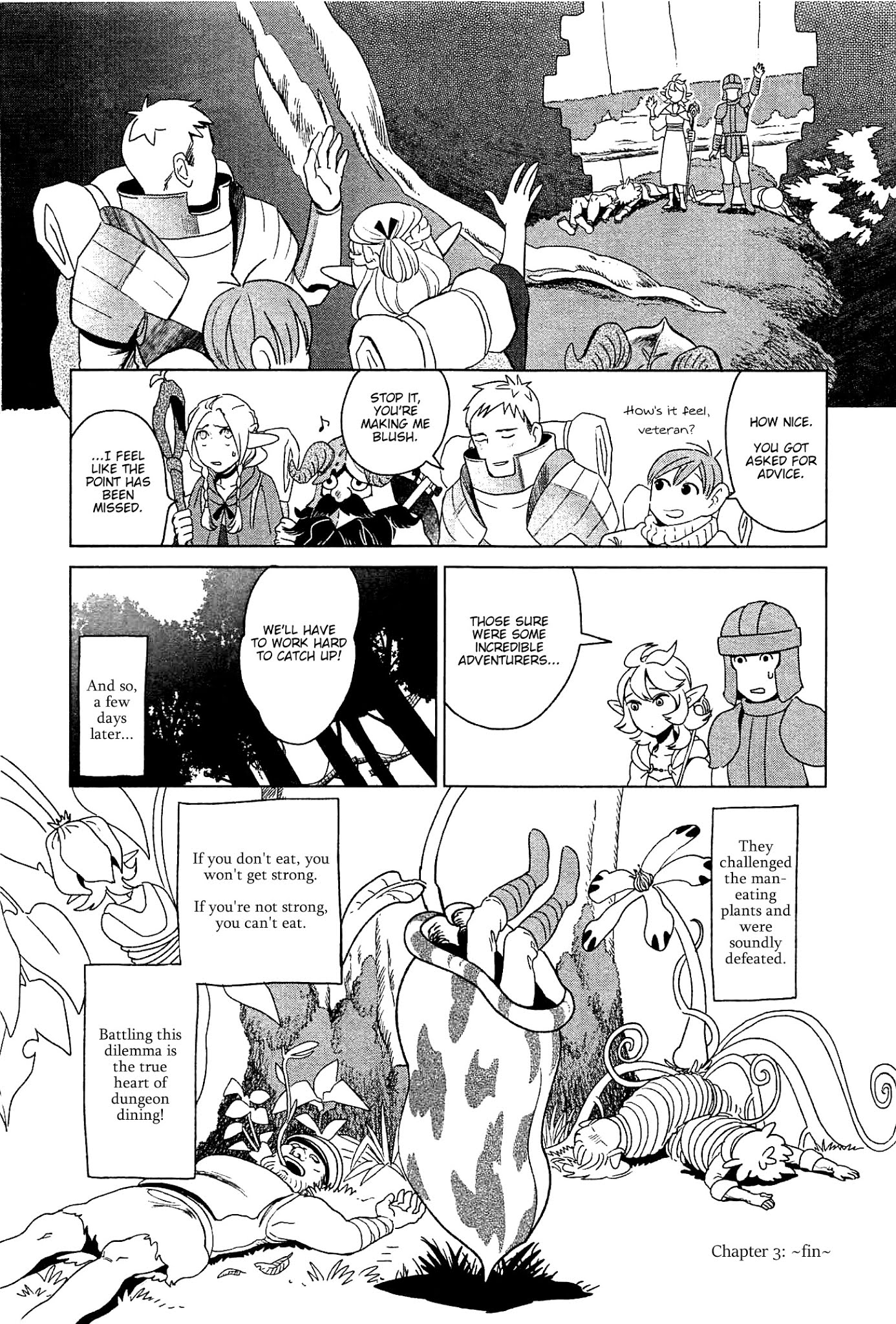 Dungeon Meshi Chapter 3 page 24 - Chapter 3: Roast Basilisk