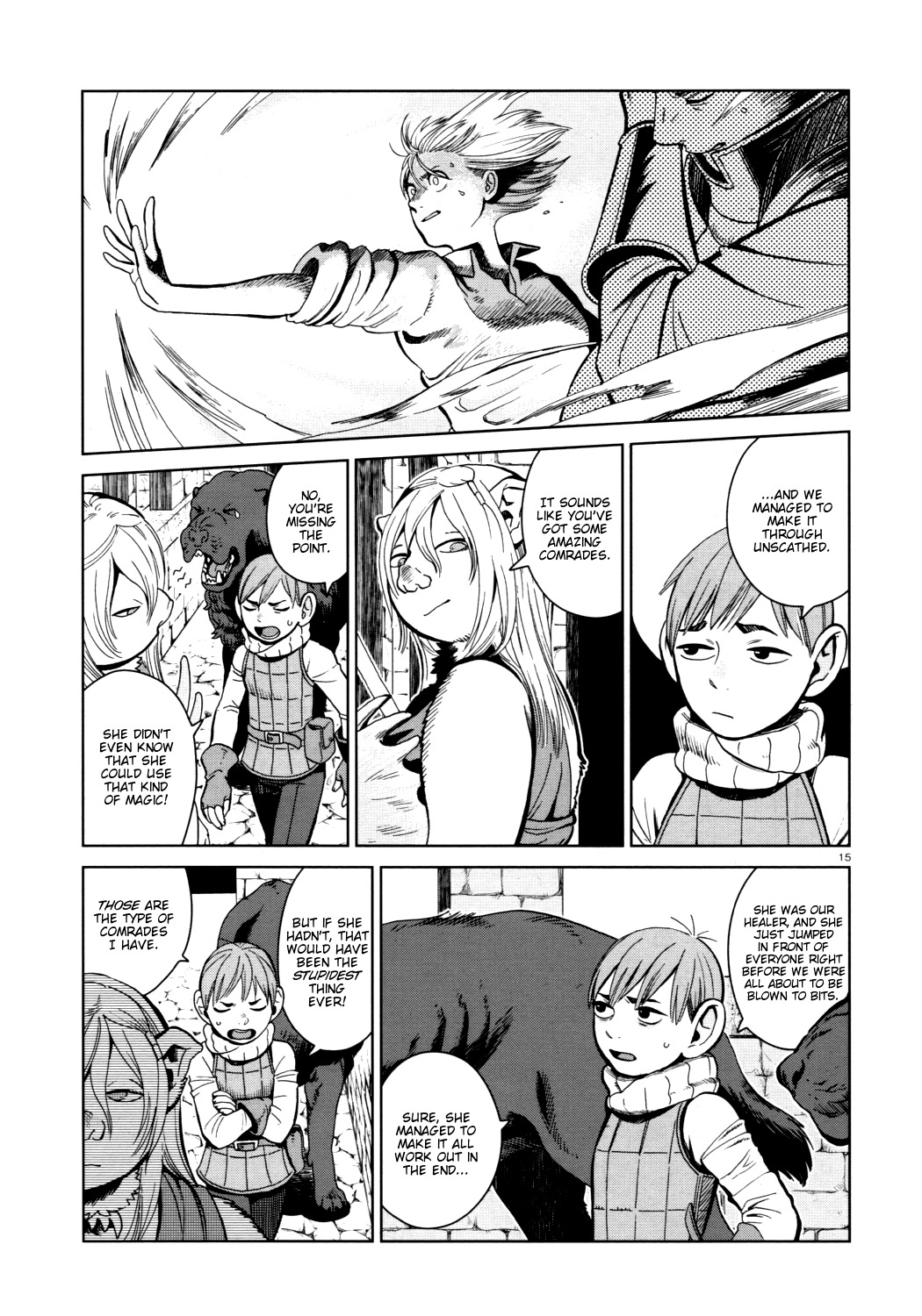 Dungeon Meshi Chapter 30 page 15 - Chapter 30: Good Medicine