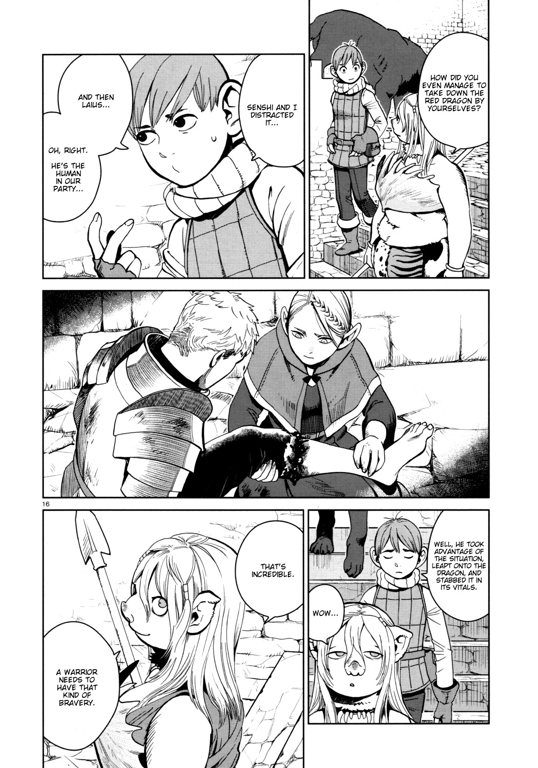 Dungeon Meshi Chapter 30 page 16 - Chapter 30: Good Medicine
