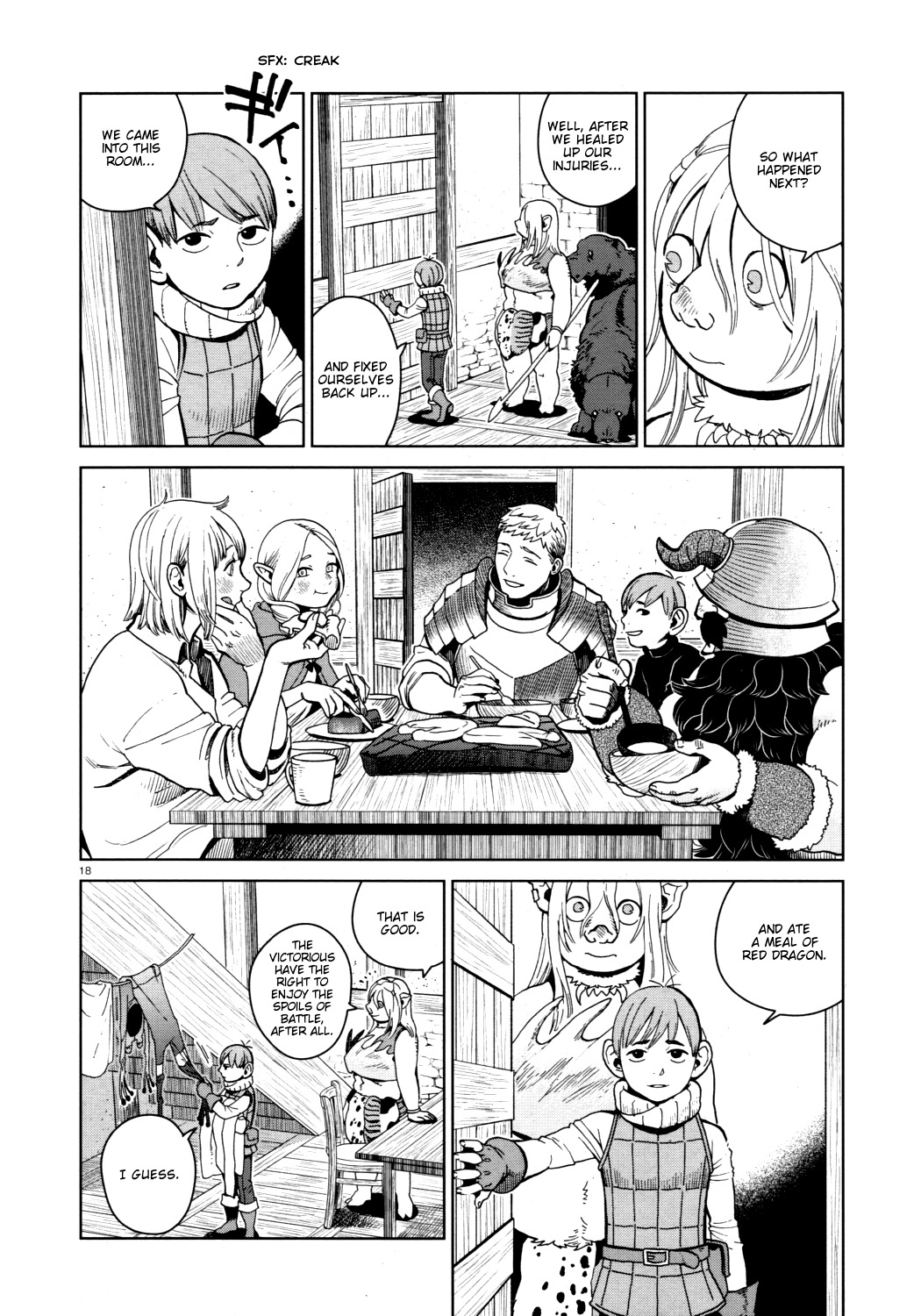Dungeon Meshi Chapter 30 page 18 - Chapter 30: Good Medicine