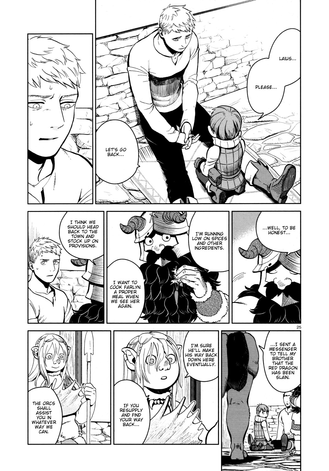 Dungeon Meshi Chapter 30 page 25 - Chapter 30: Good Medicine