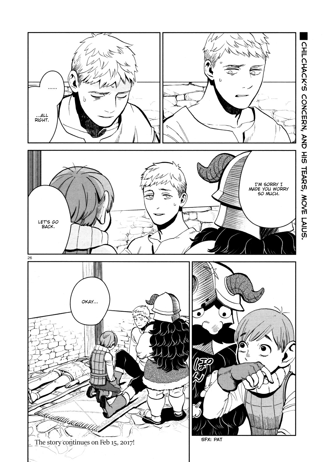 Dungeon Meshi Chapter 30 page 26 - Chapter 30: Good Medicine