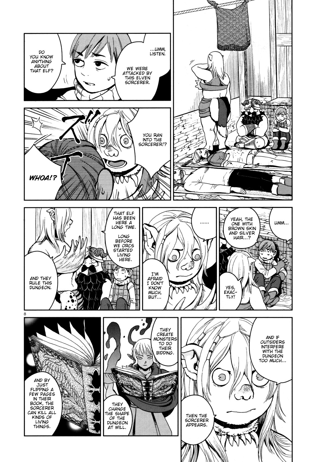 Dungeon Meshi Chapter 30 page 8 - Chapter 30: Good Medicine