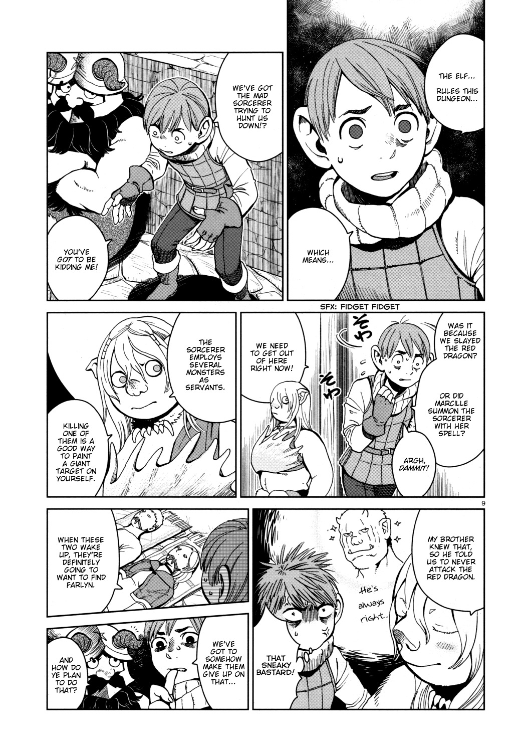 Dungeon Meshi Chapter 30 page 9 - Chapter 30: Good Medicine