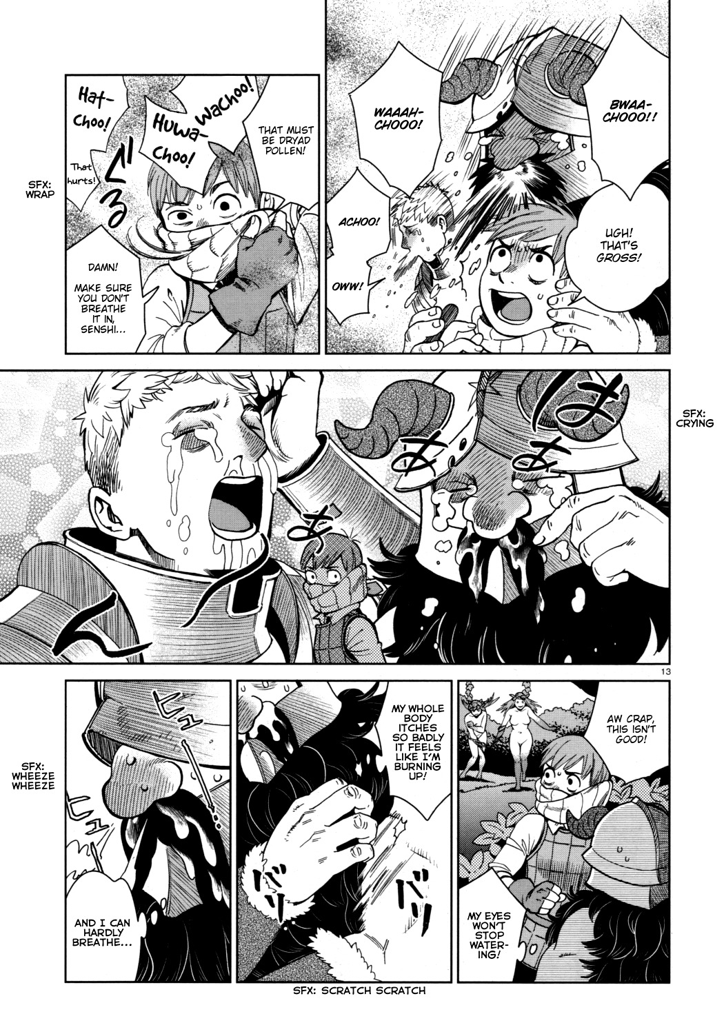 Dungeon Meshi Chapter 31 page 13 - Chapter 31: Dryad